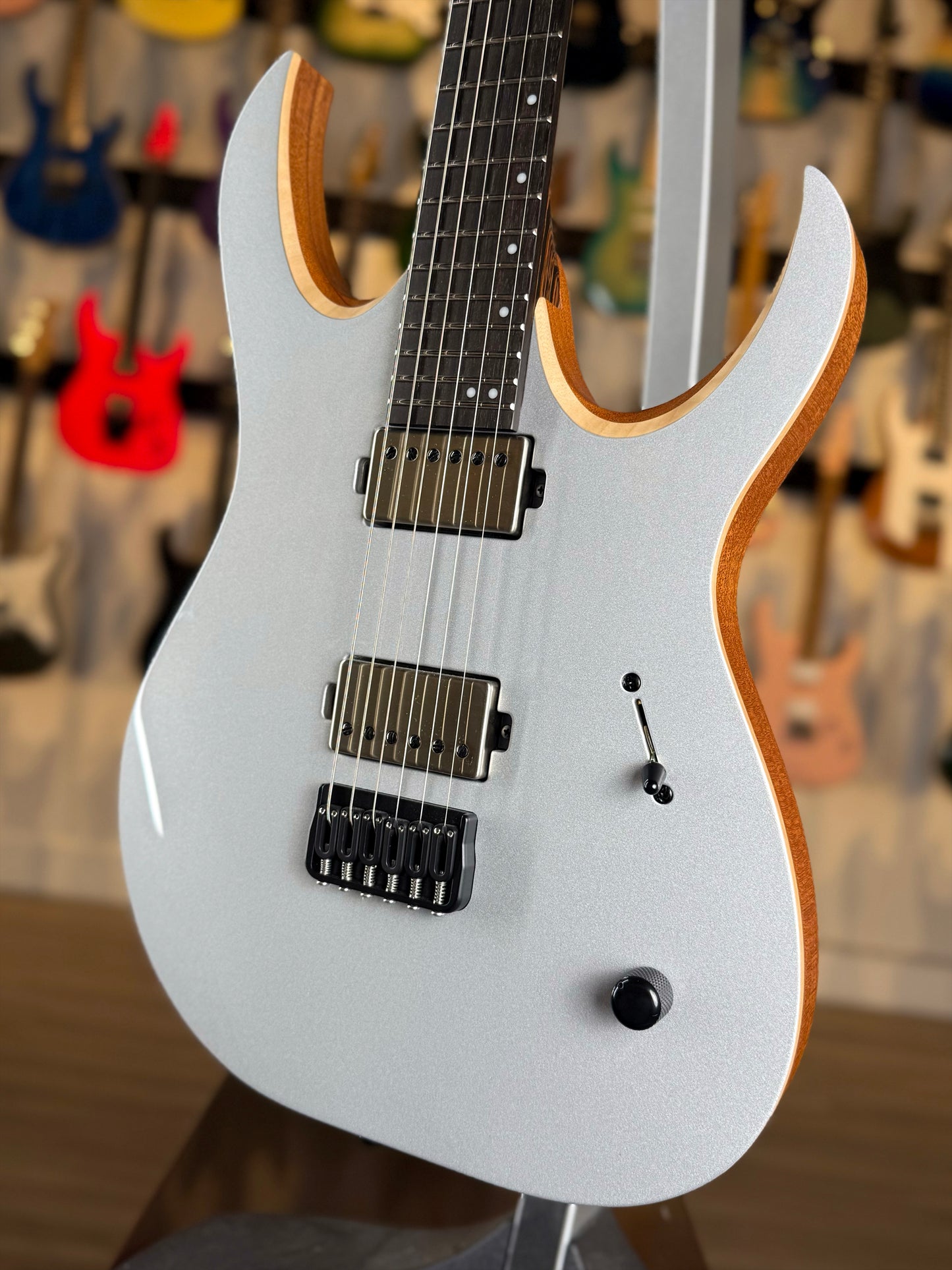Mayones Duvell Elite 6 | Monolith Custom Silver Metallic