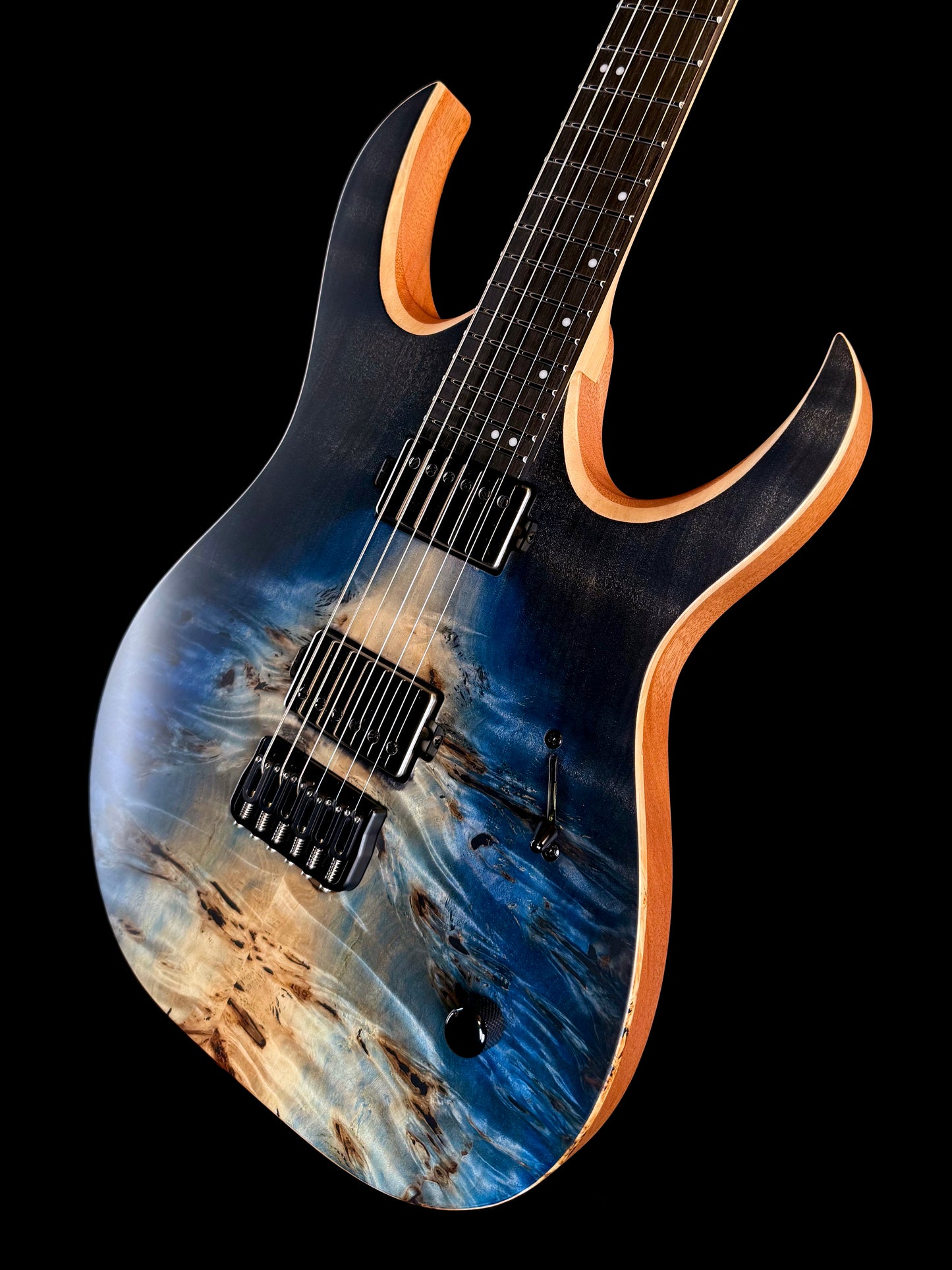 Mayones Duvell Elite 6 | Custom Color Blue Satin