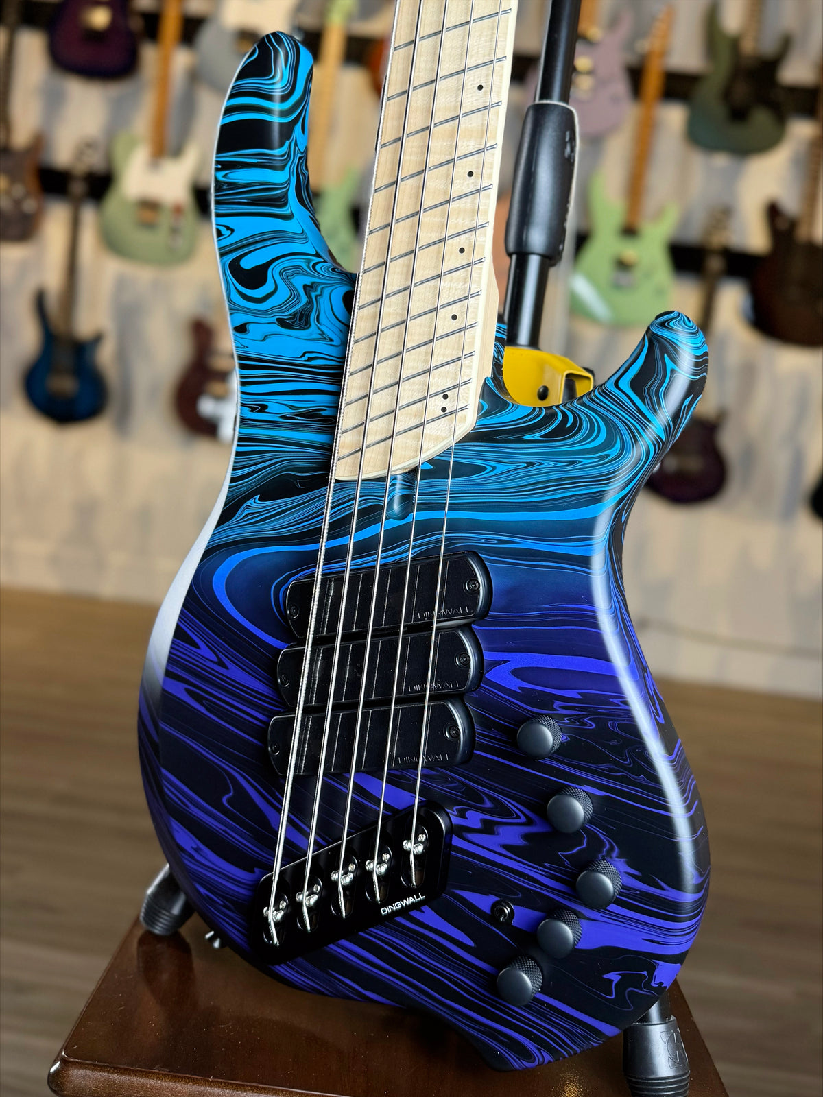 Dingwall Guitars Adam "Nolly" Getgood NG Signature 5 String Limited Edition | Purple-to-Blue Fade Swirl (1 of 100)