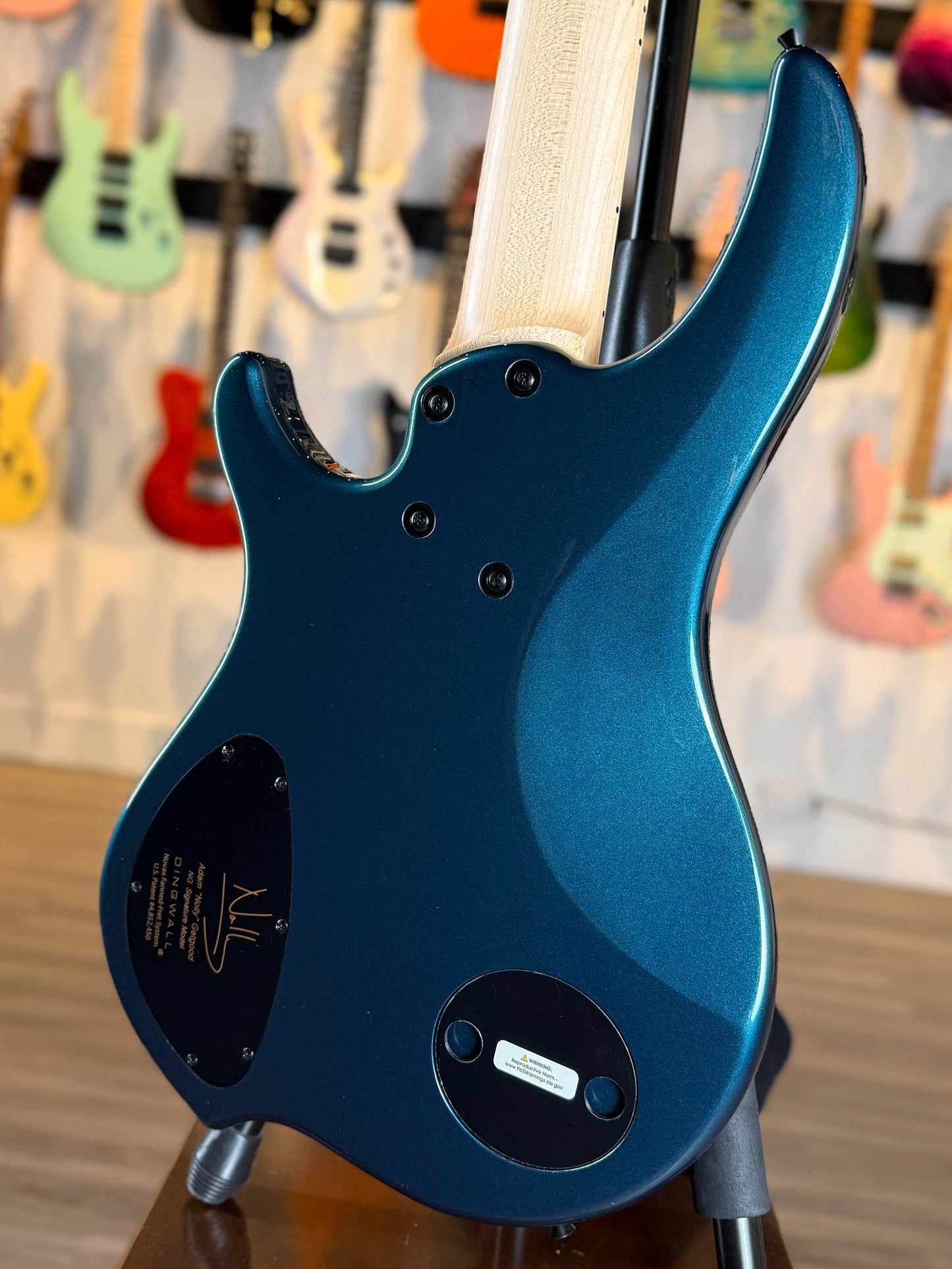 Dingwall Guitars Adam "Nolly" Getgood NG Signature 5 String | Black Forrest Green Gloss