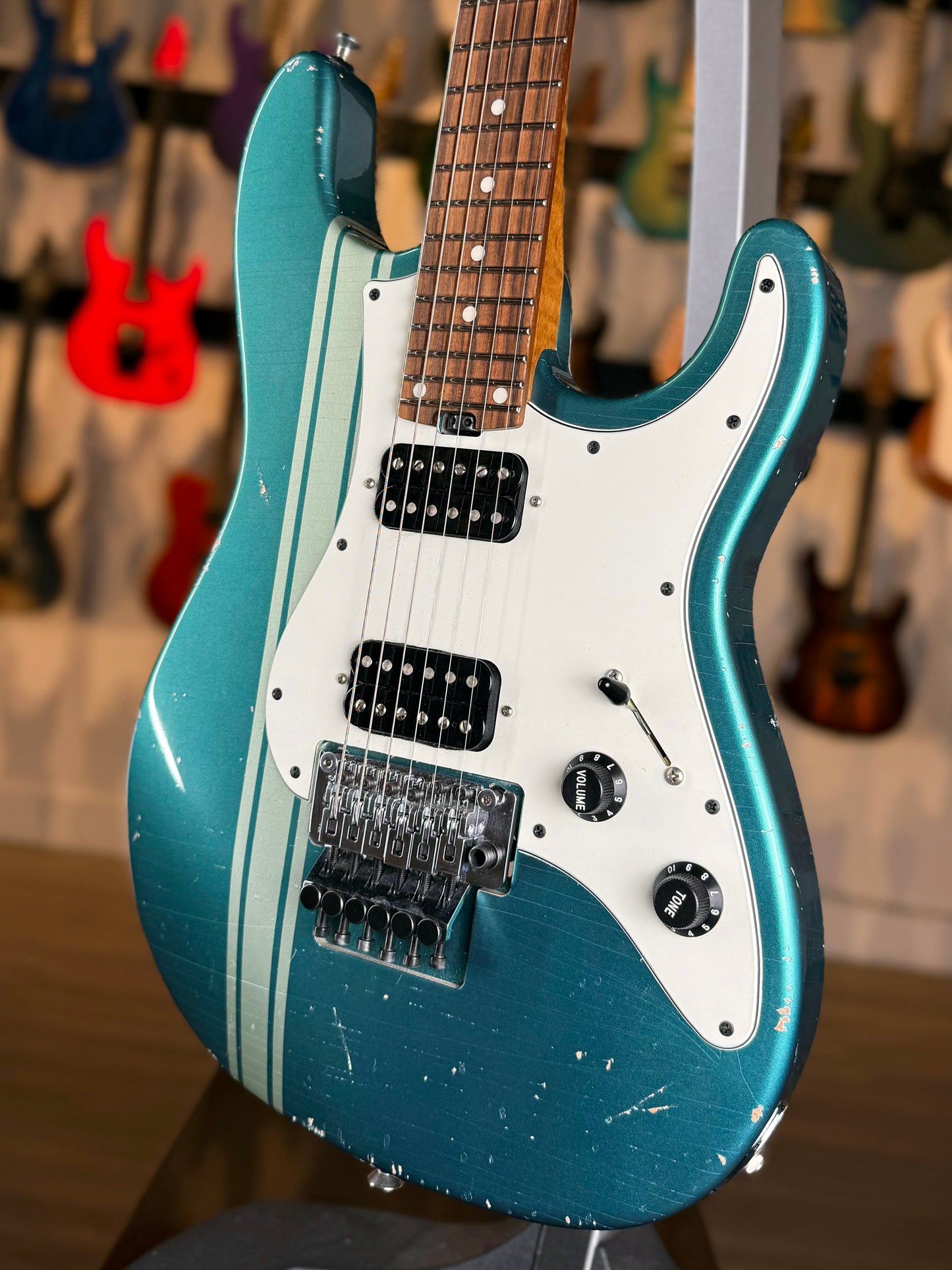 Iconic Guitars Solana Custom | Ocean Turquoise/Sage Mist (Pre-Owned)