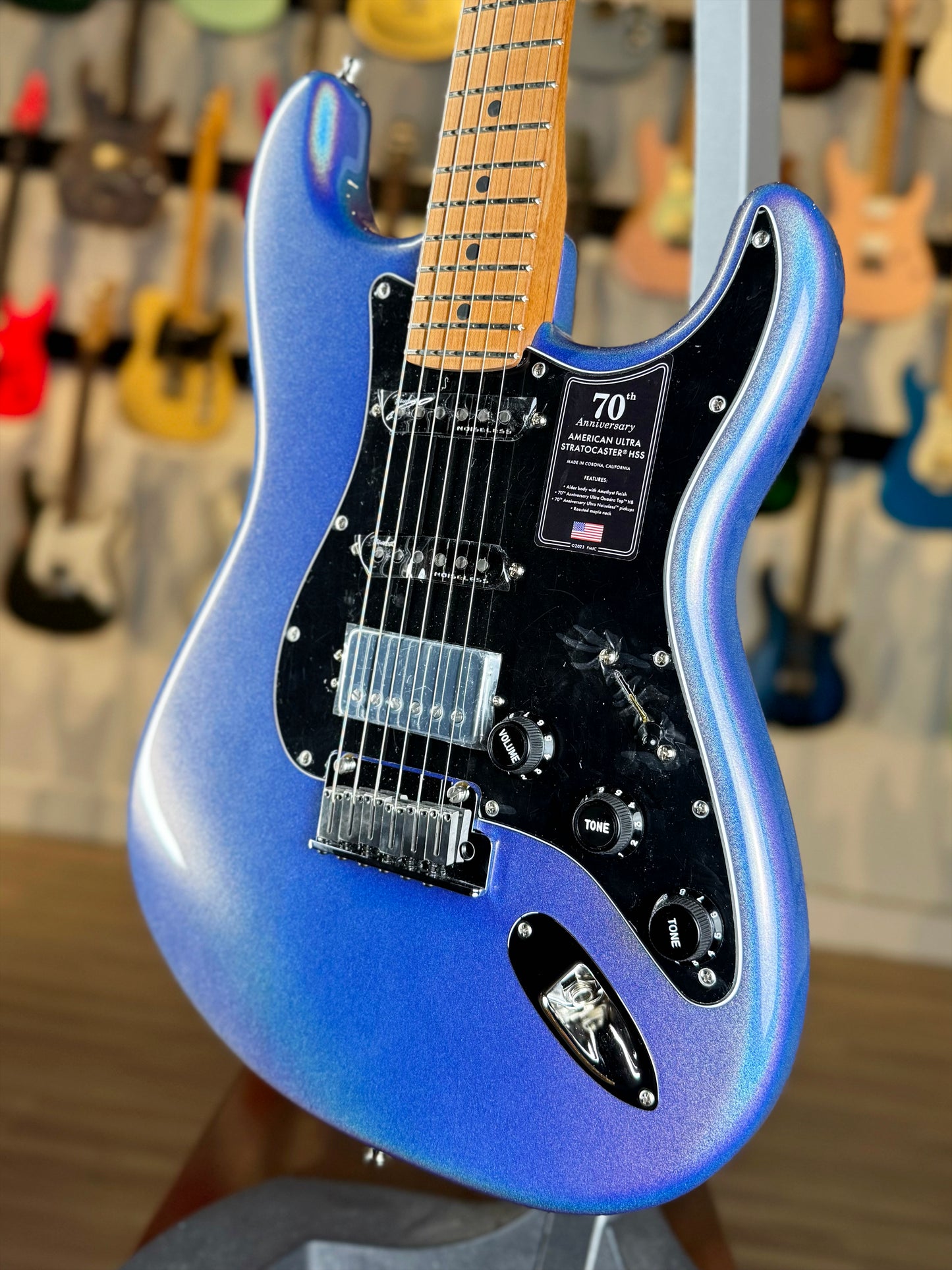 Fender 70th Anniversary Ultra Stratocaster HSS Limited Edition | Amethyst