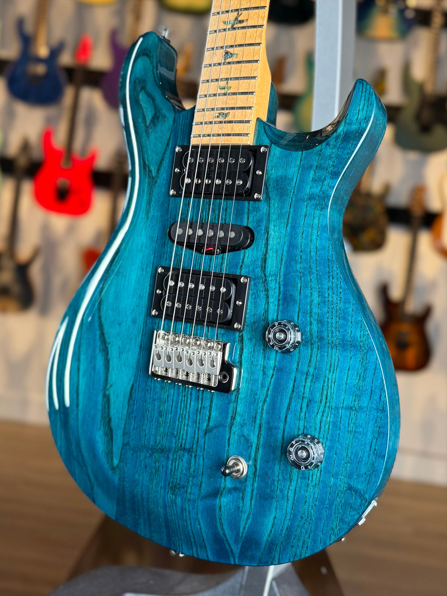 PRS SE Swamp Ash Special | Iri Blue