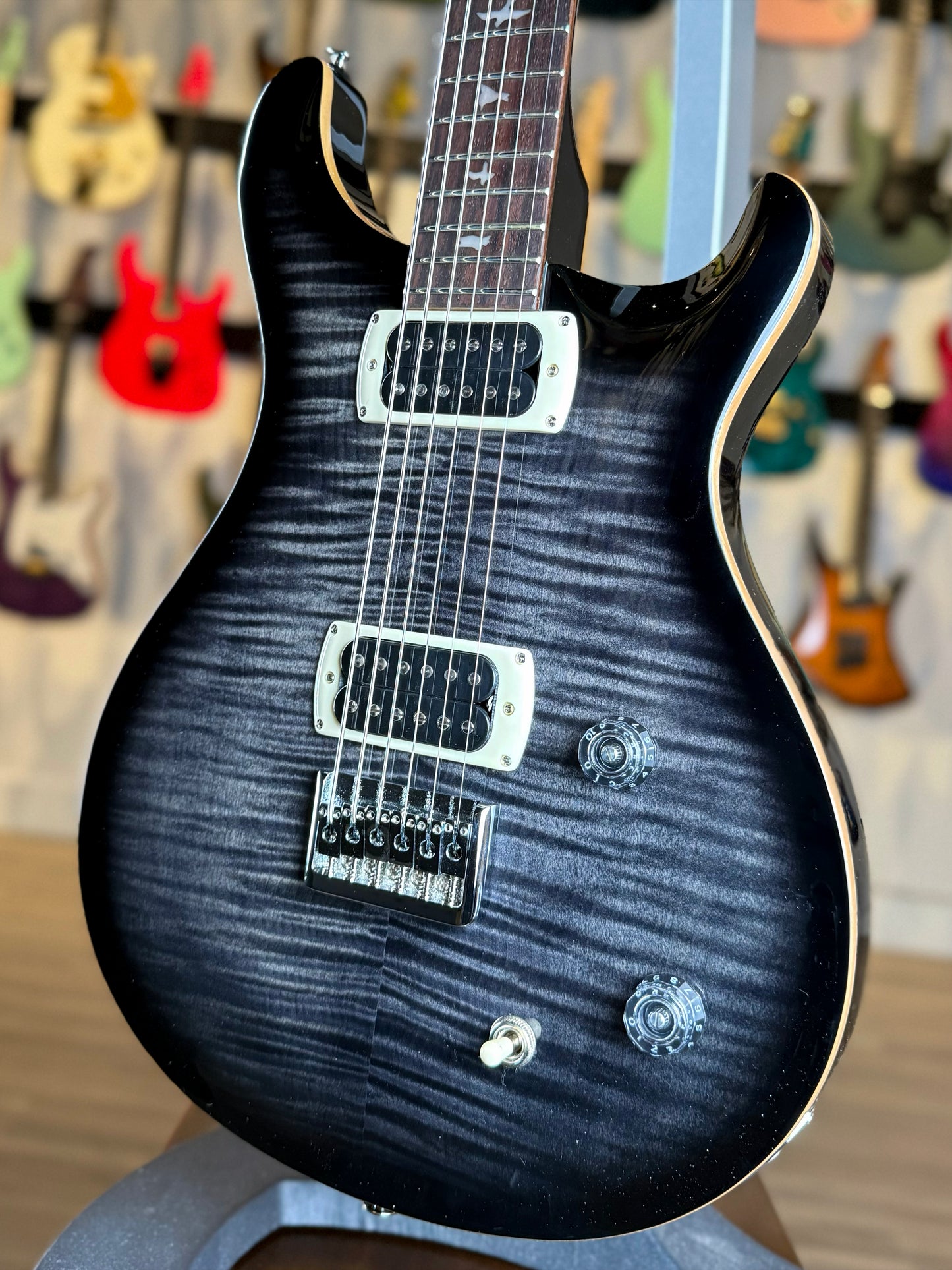 PRS SE 227 Baritone | Charcoal Burst