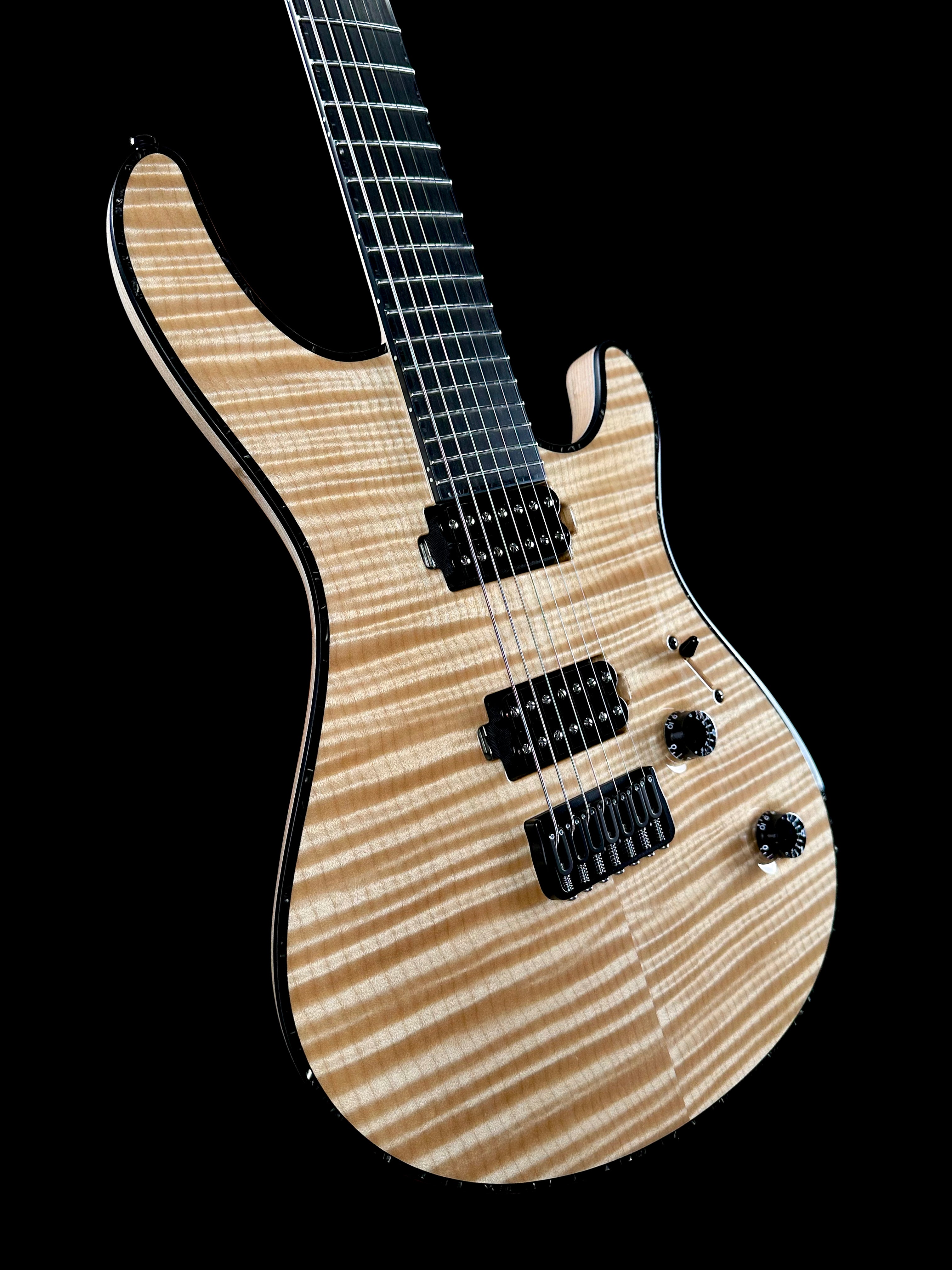 Mayones Regius 7 | Natural Gloss – The Vibrato Bar