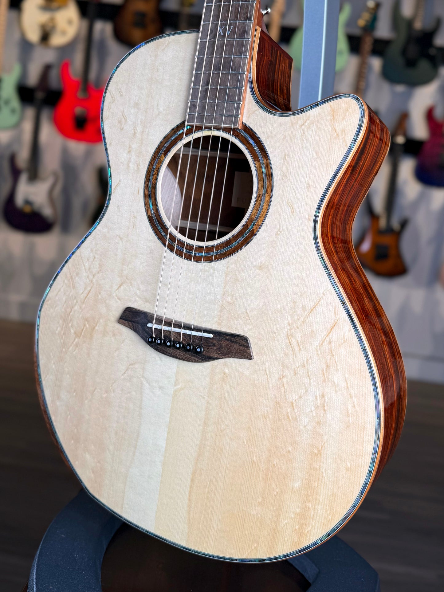 Furch Red Deluxe Gc-Lc Grand Auditorium Cutaway | Alpine Spruce/Cocobolo