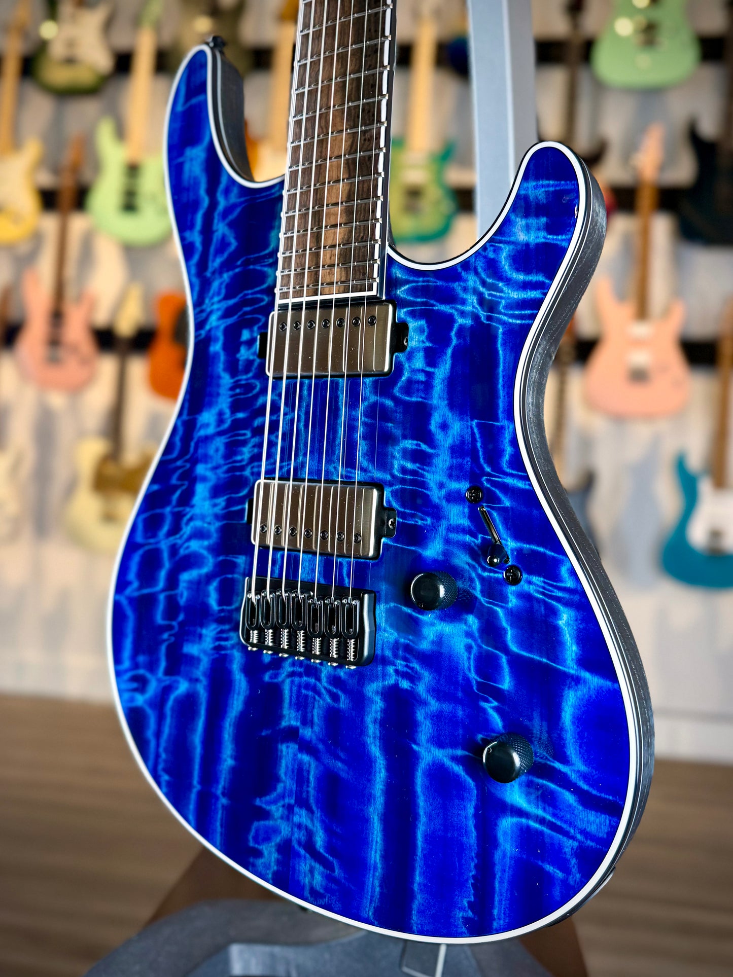 Mayones Regius 7 | Blue Spirit Gloss