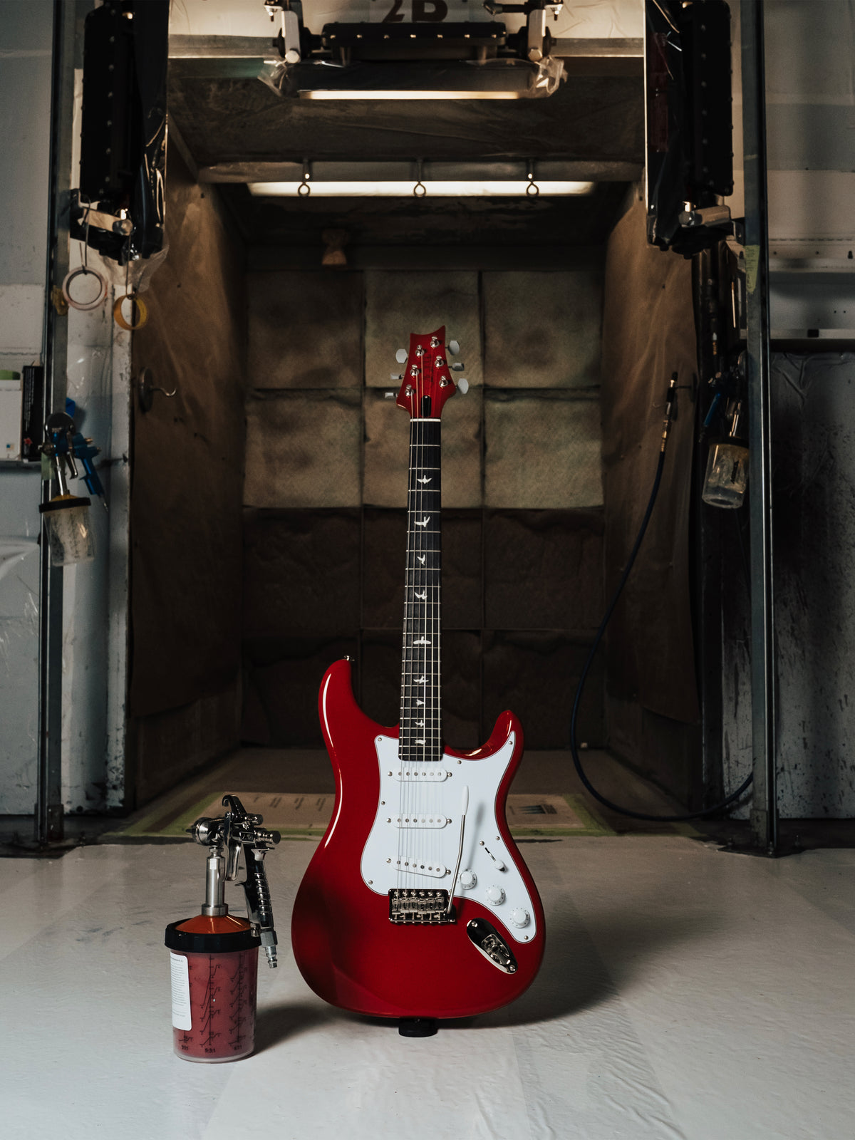 PRS Silver Sky Defender Limited Edition | Portofino Red