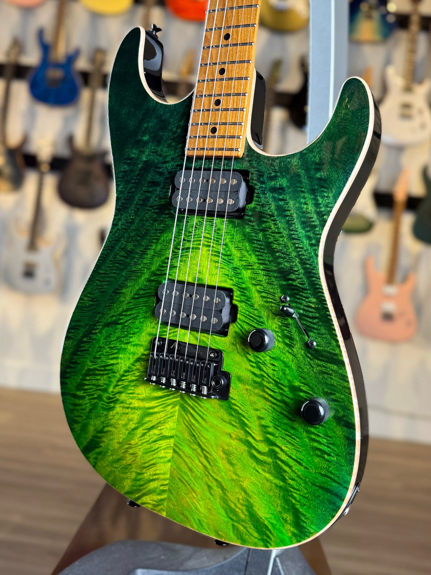 Tom Anderson Drop Top | Gamma Green WakeSurf with Binding (Special Selection Top)