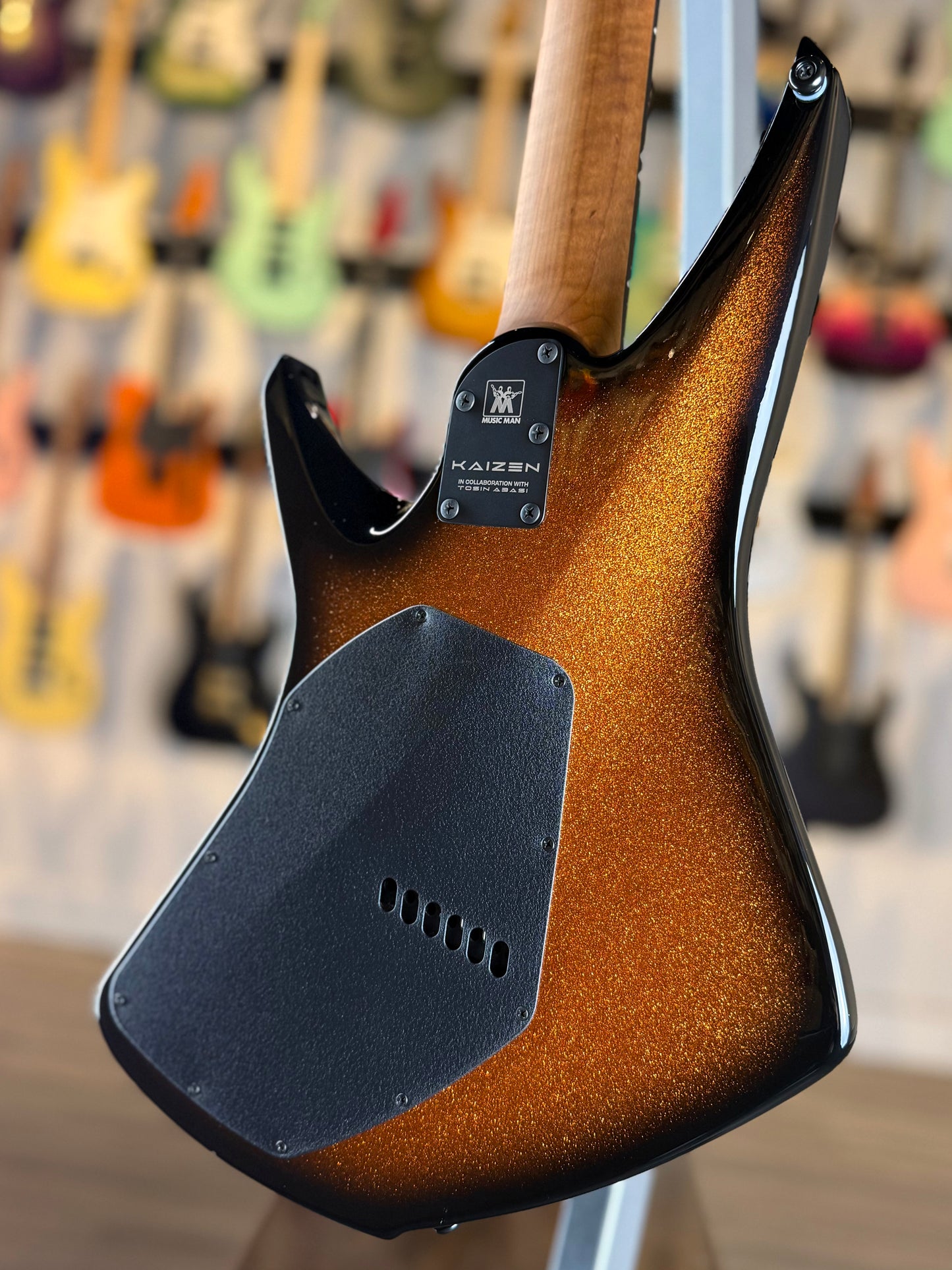 Ernie Ball Music Man Kaizen 7 | Ember Burst