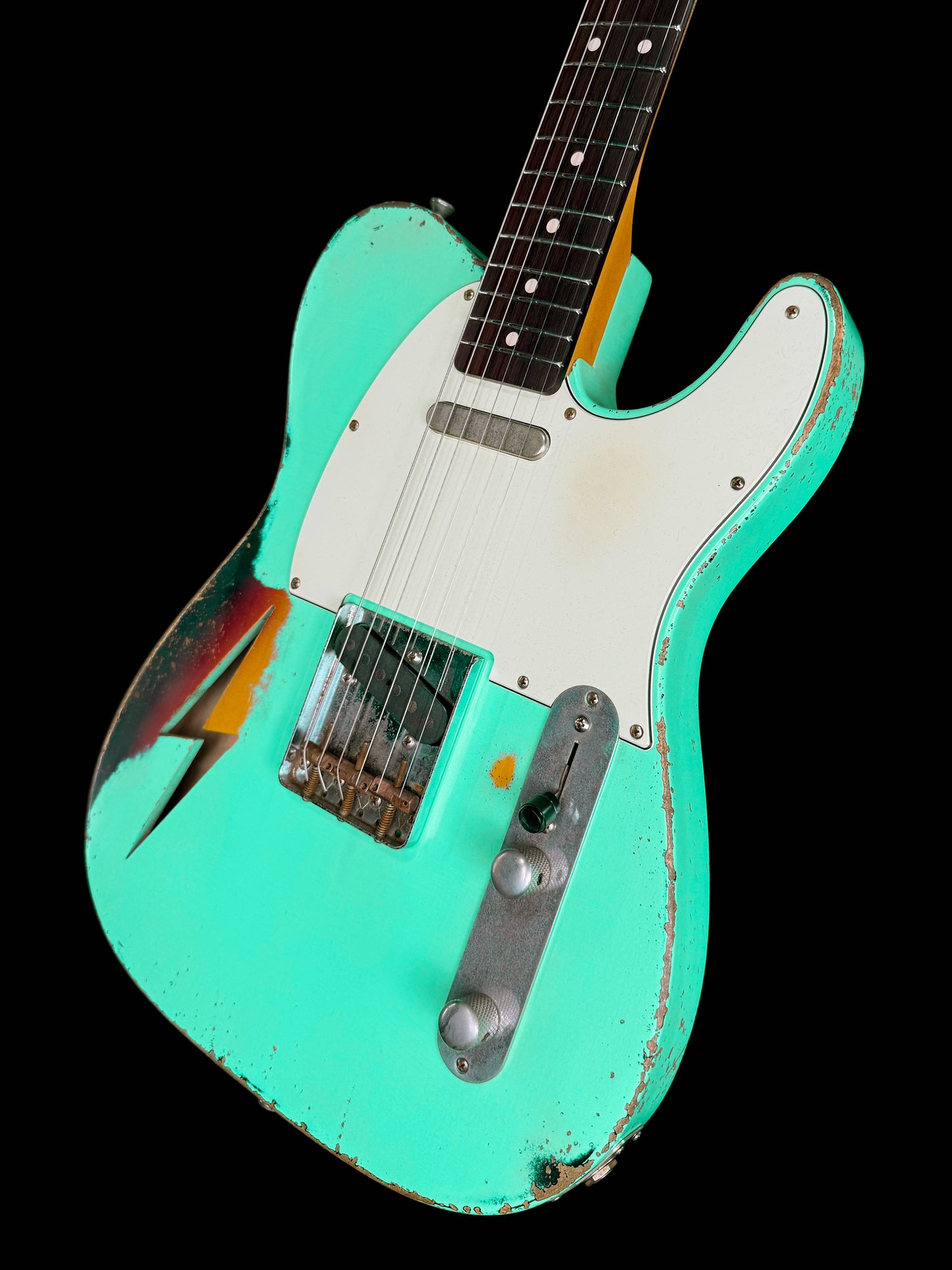 Rock N Roll Relics Richards Master Build Prototype | Seafoam Burst