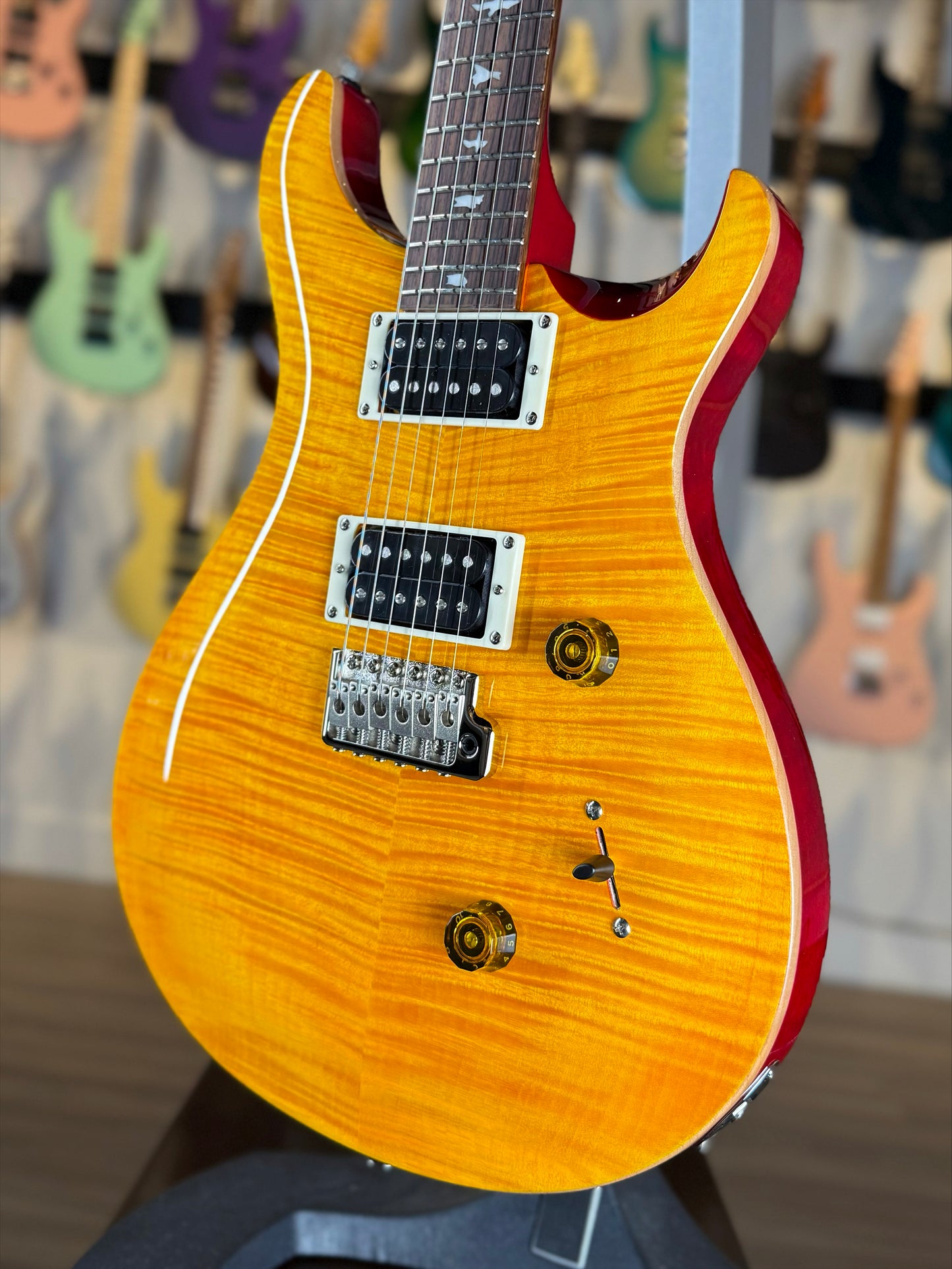 PRS SE Custom 24 | Vintage Yellow
