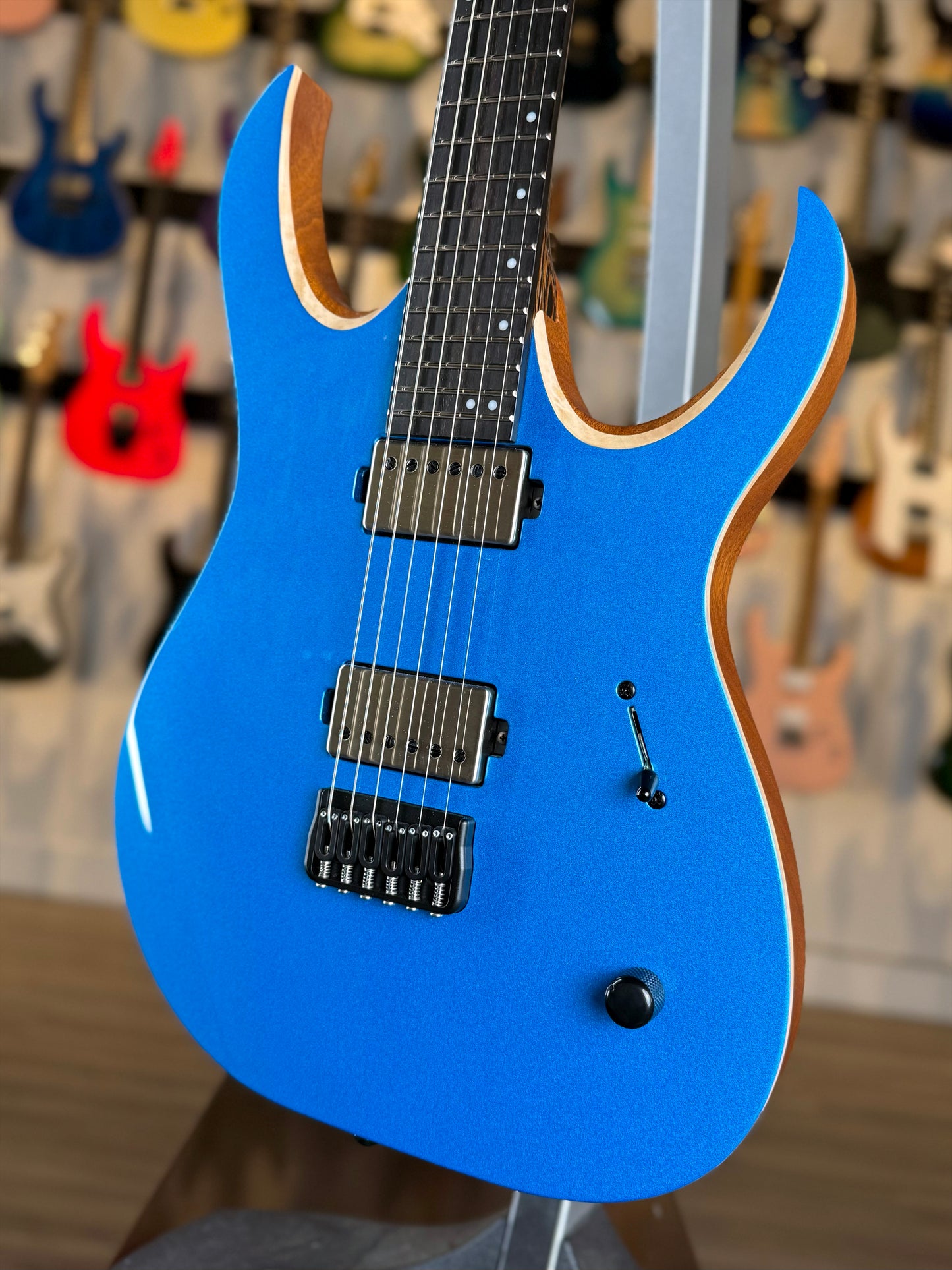 Mayones Duvell Elite 6 | Monolith Custom Ice Blue Metallic