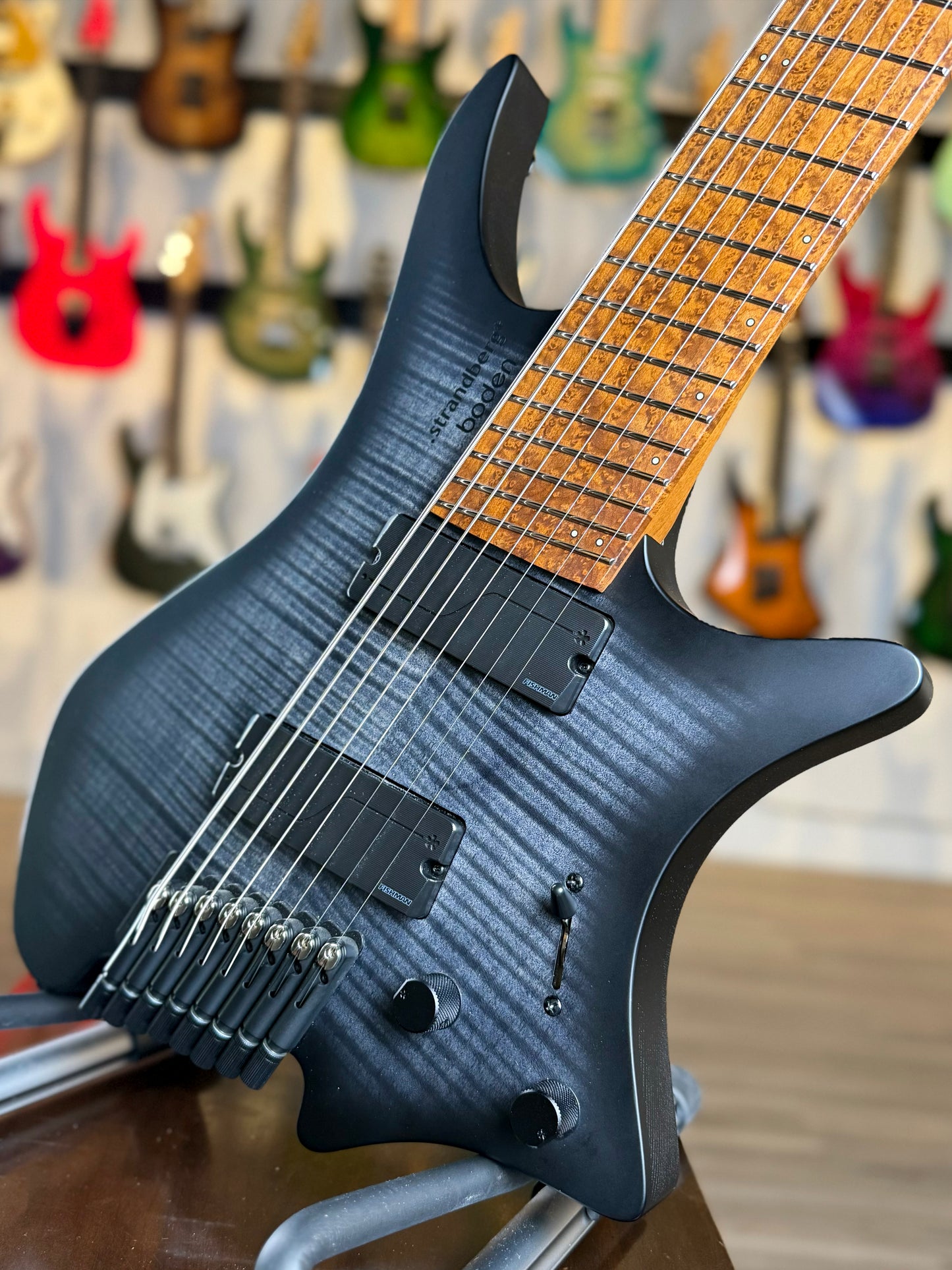 .strandberg* Boden Original N2.8 | Black Denim Burst Satin