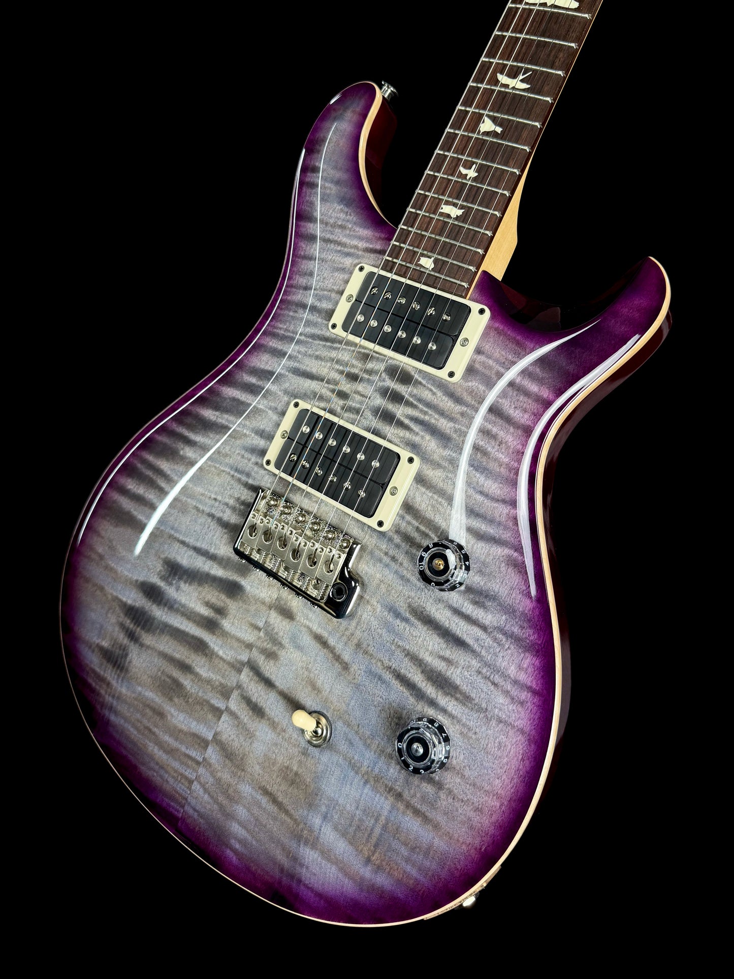 PRS CE 24 | Faded Gray Black Purple Burst