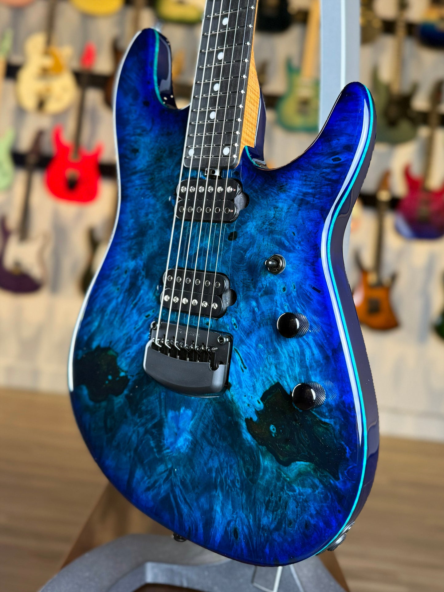 Ernie Ball Music Man Jason Richardson 6 String Artist Series Cutlass HT | Water Temple *New Color*