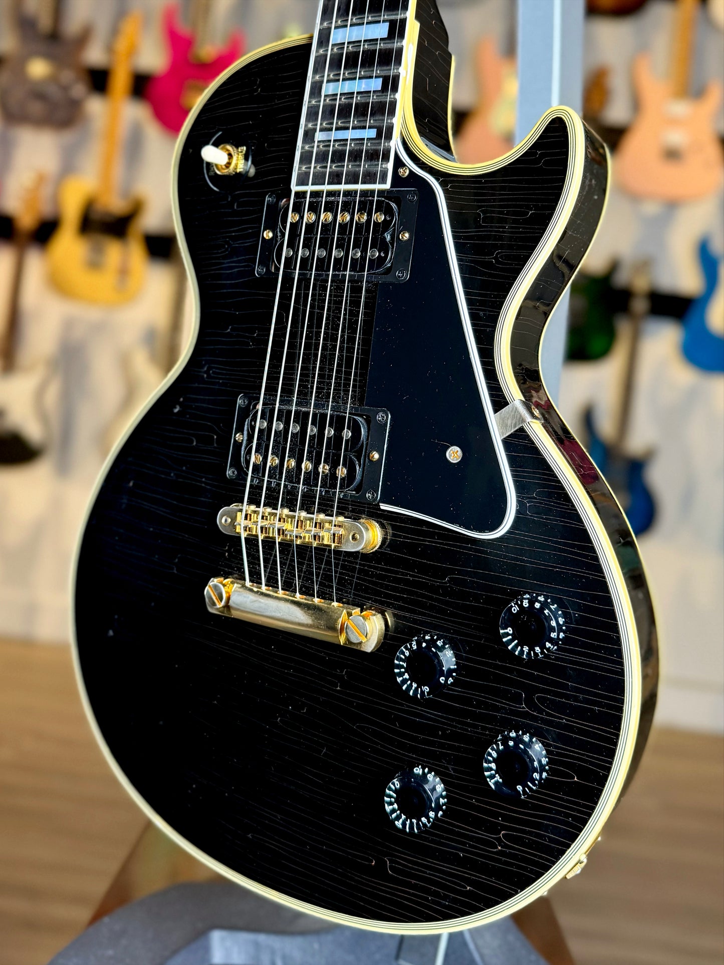 Gibson Les Paul USA Custom Shop M2M | Aged Ebony