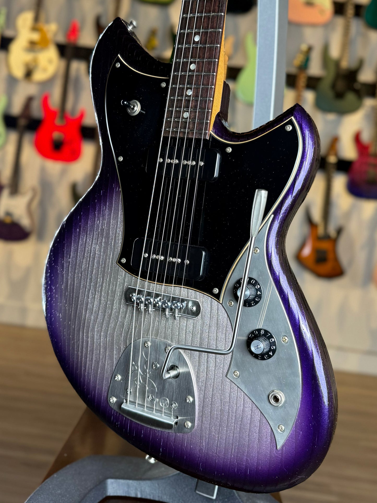 Novo Guitars Serus J Custom | Purple Stranger Burst