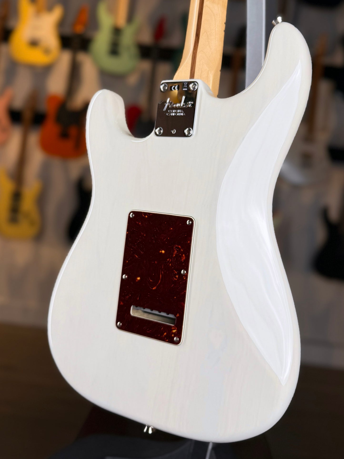 Fender Limited Edition Channel-Bound American Professional Stratocaster  | White Blonde