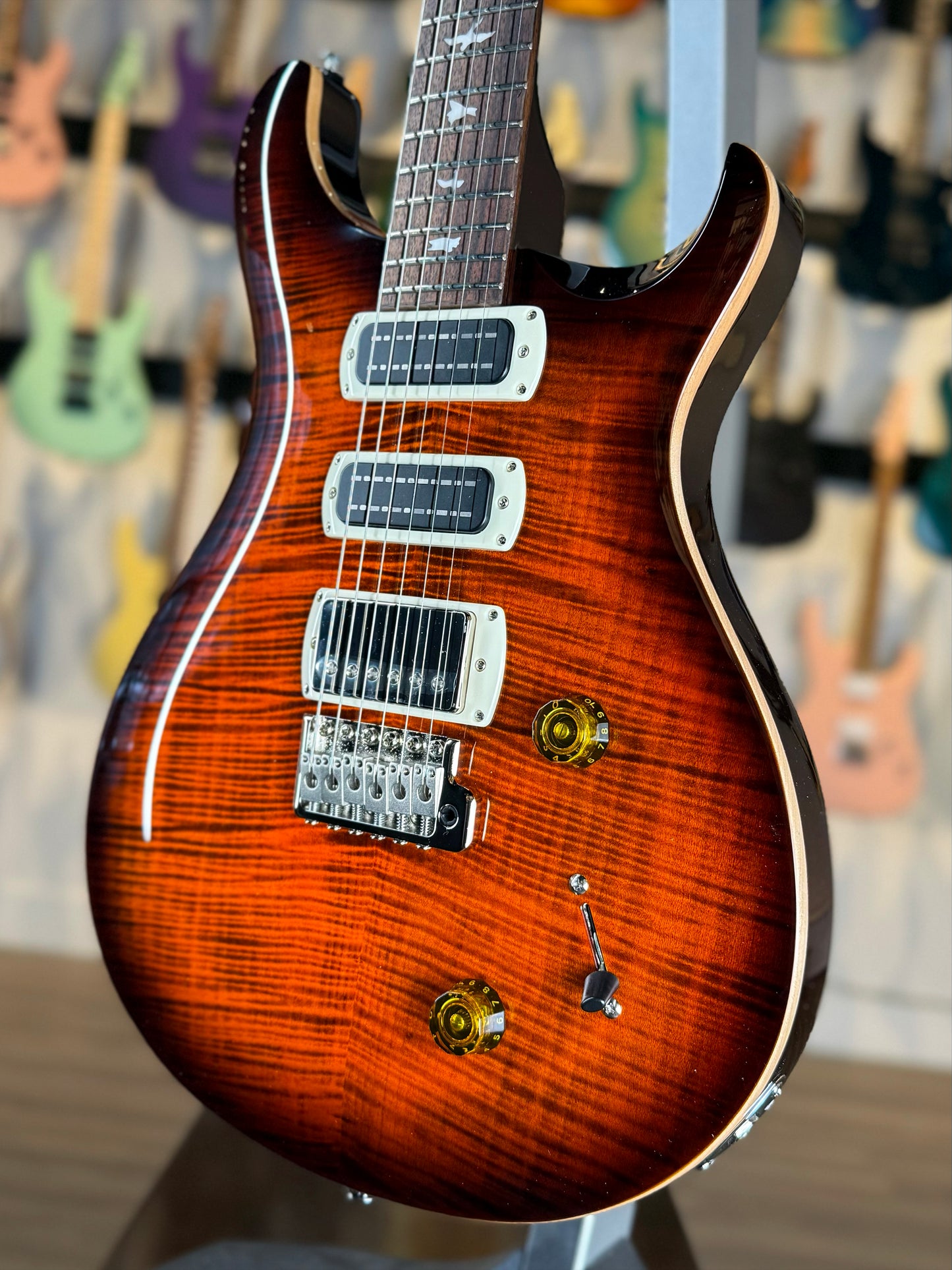PRS SE Studio | Orange Tiger Smokeburst