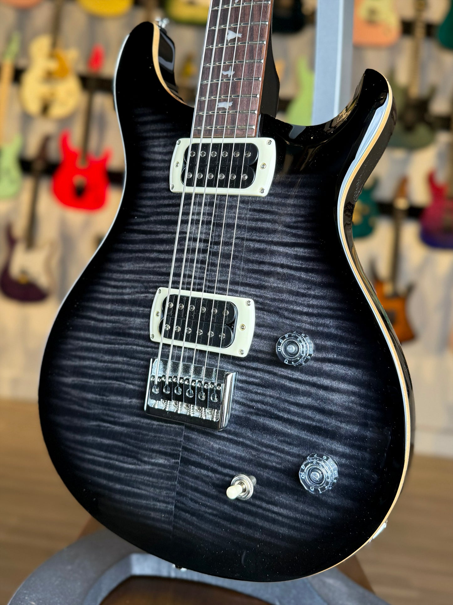 PRS SE 227 Baritone | Charcoal Burst