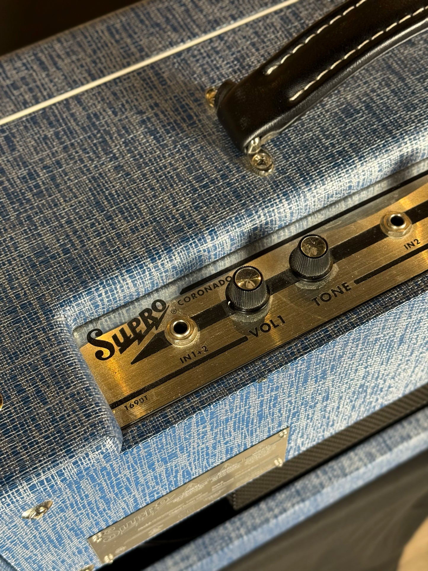 Supro 1690T Coronado Combo Tube Amp Reissue | Blue Rhino (Pre-Owned)