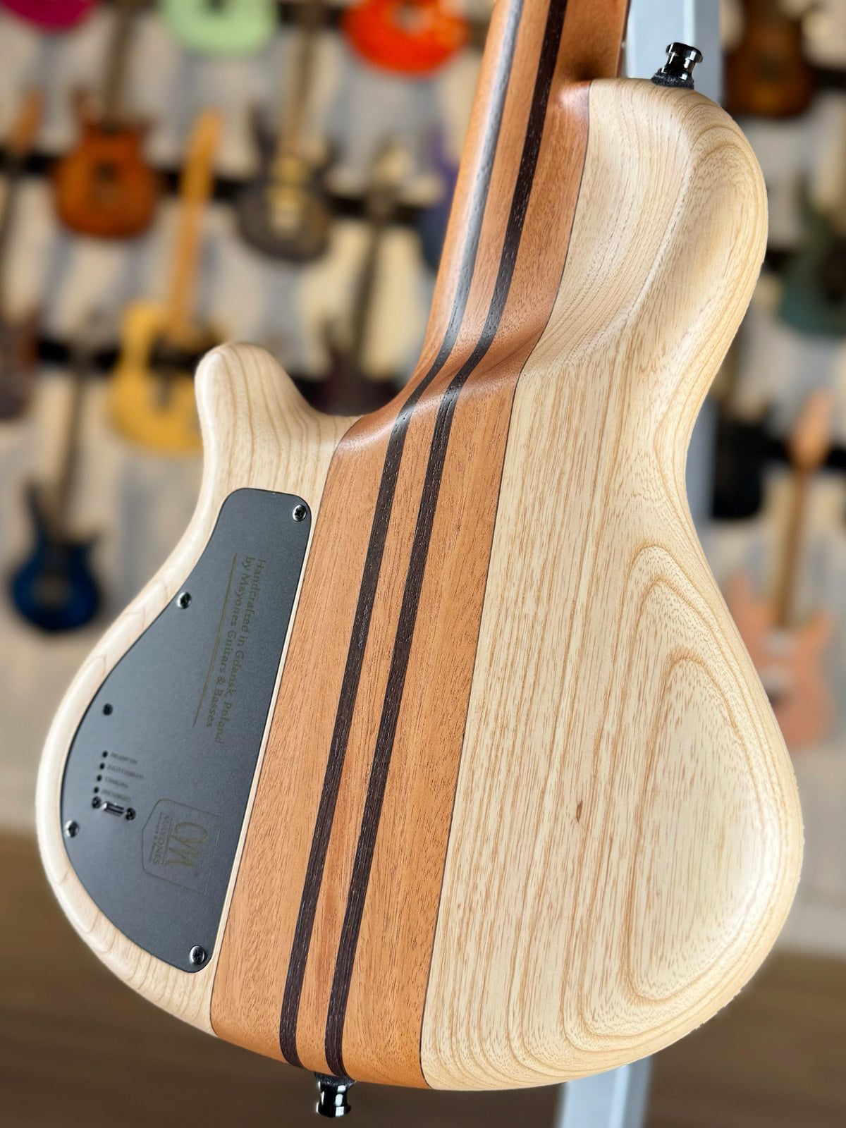 Mayones Cali 4 | Amber Olive Burst Custom Color