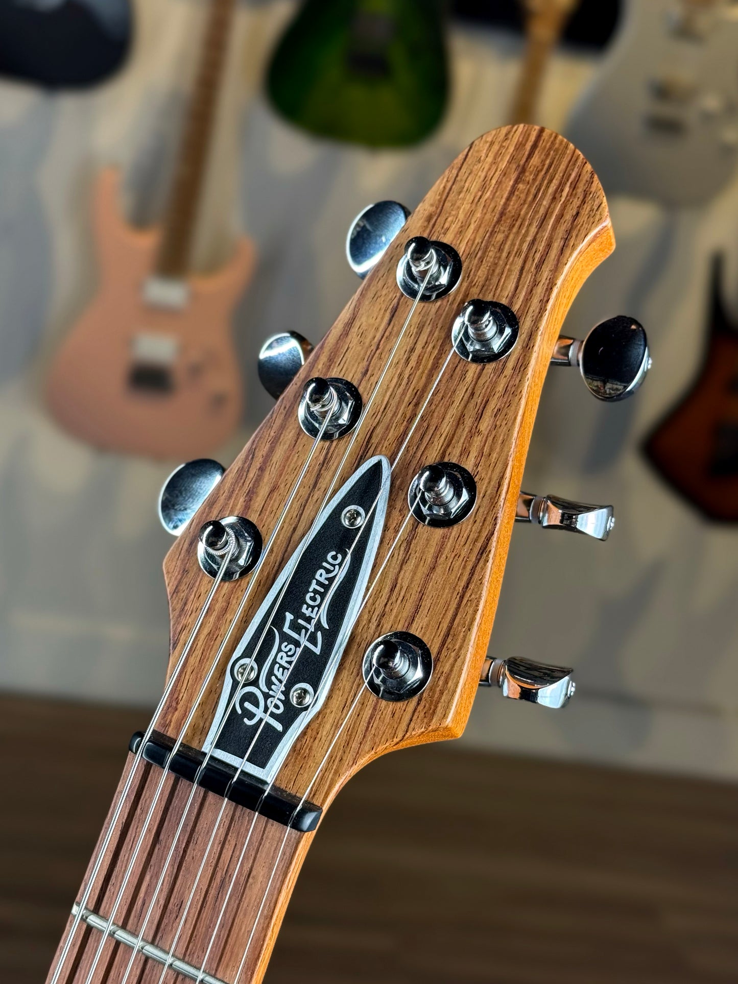 Powers Electric A-Type | Silver Blue Metallic