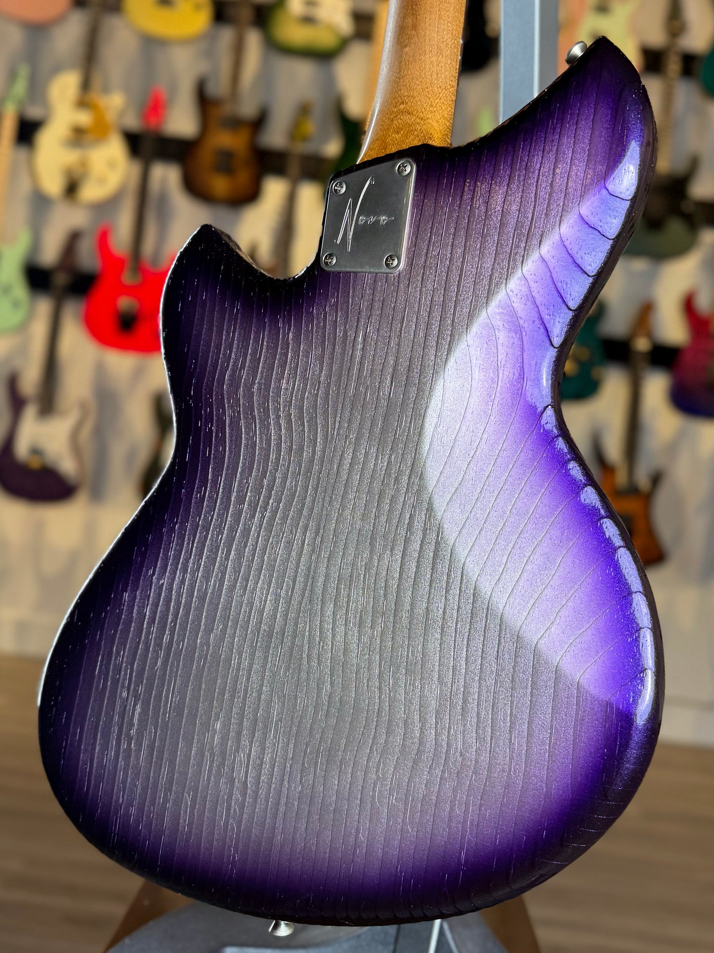 Novo Guitars Serus J Custom | Purple Stranger Burst