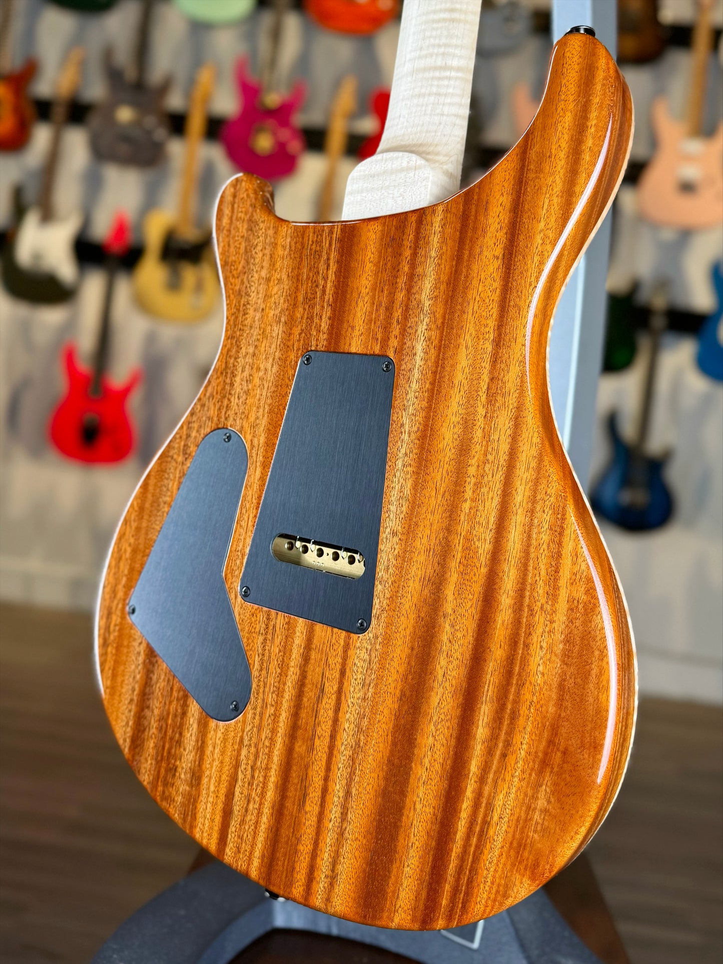PRS Custom 24-08 Wood Library Sprayer's Choice | Magenta Purple Colorshift/Natural Back
