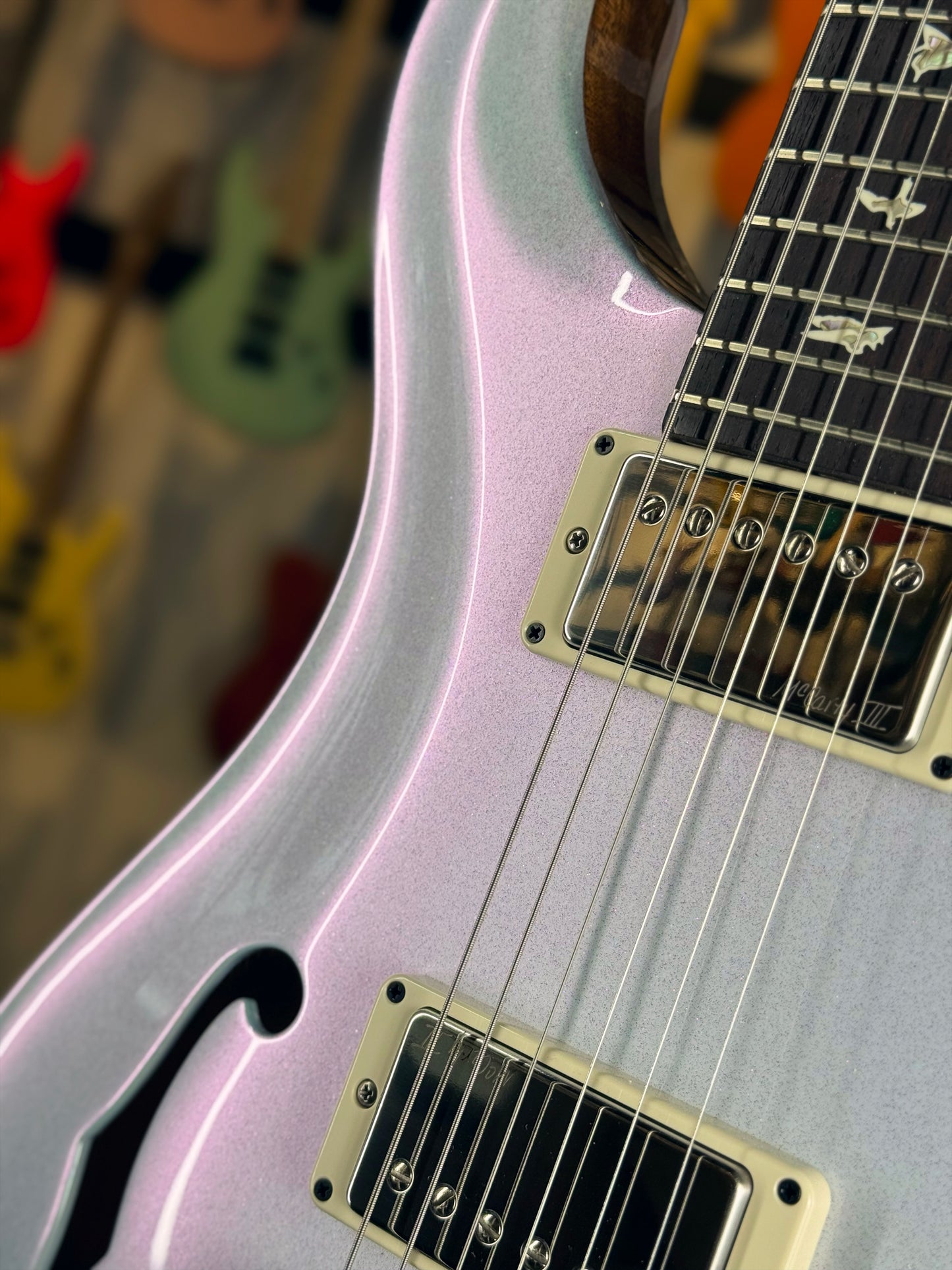 PRS Hollowbody II Piezo Sprayer's Choice | Pearl White Metallic