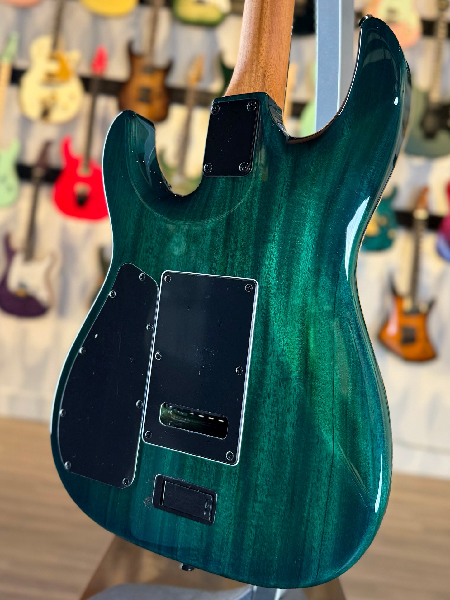 James Tyler Guitars Studio Elite HDX | Spalted Maple Transparent Teal Burst