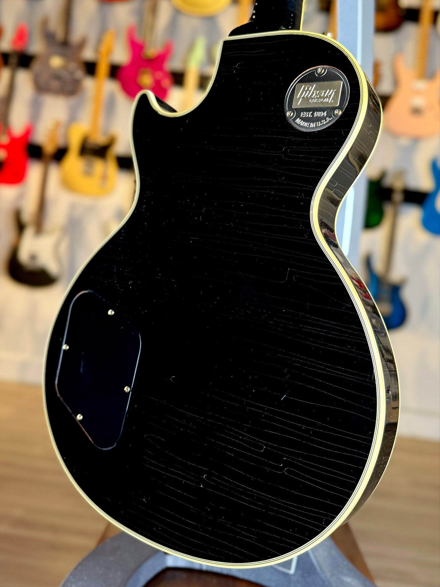 Gibson Les Paul USA Custom Shop M2M | Aged Ebony