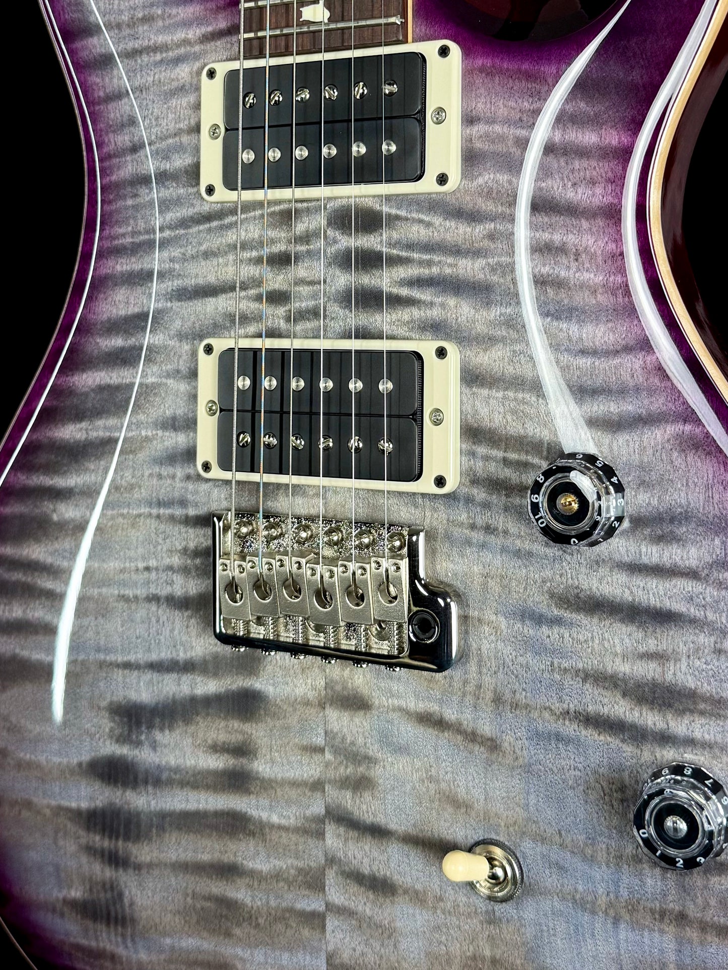 PRS CE 24 | Faded Gray Black Purple Burst