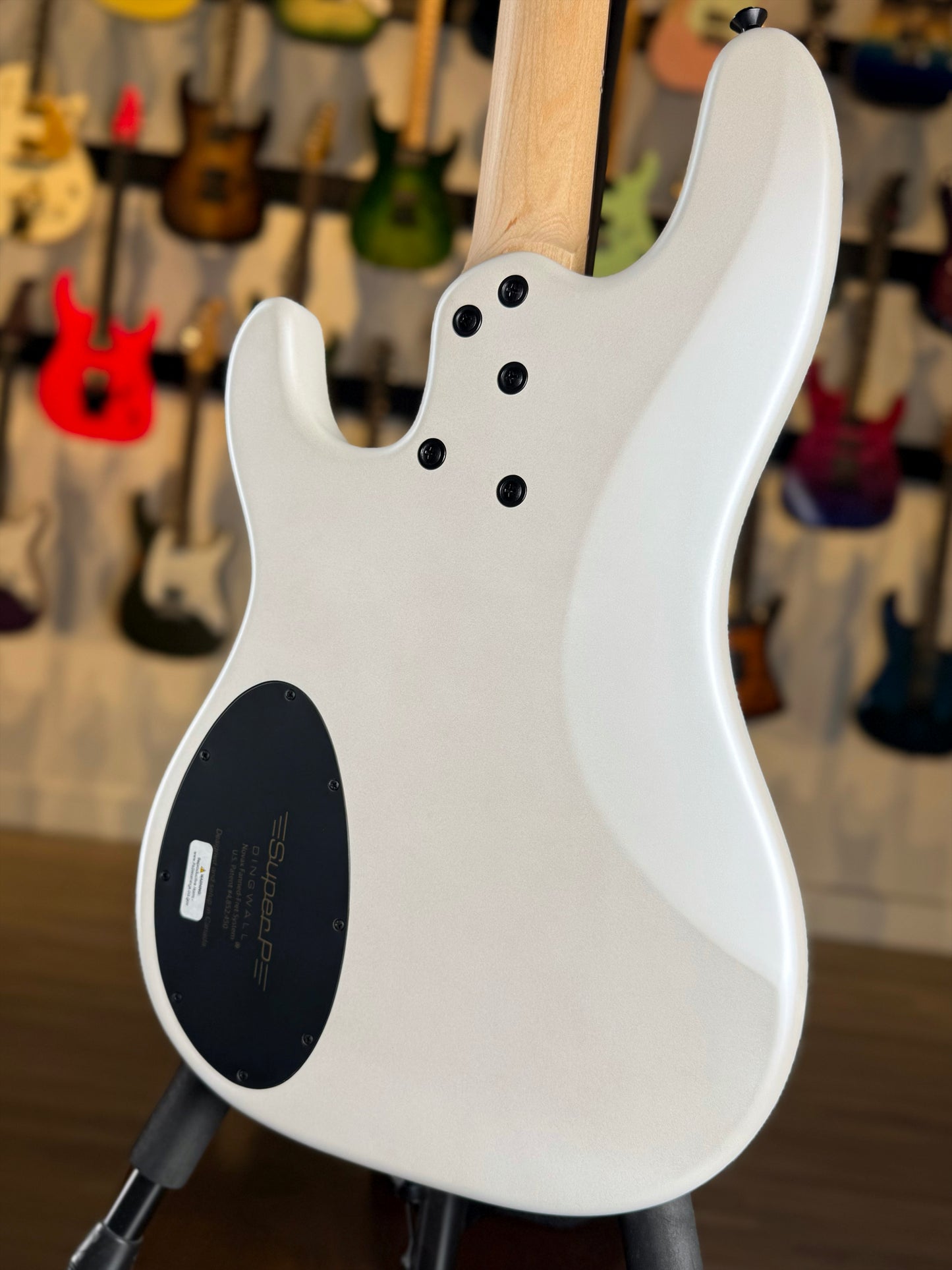 Dingwall Guitars SP1 4 String | Matte Ducati Pearl White