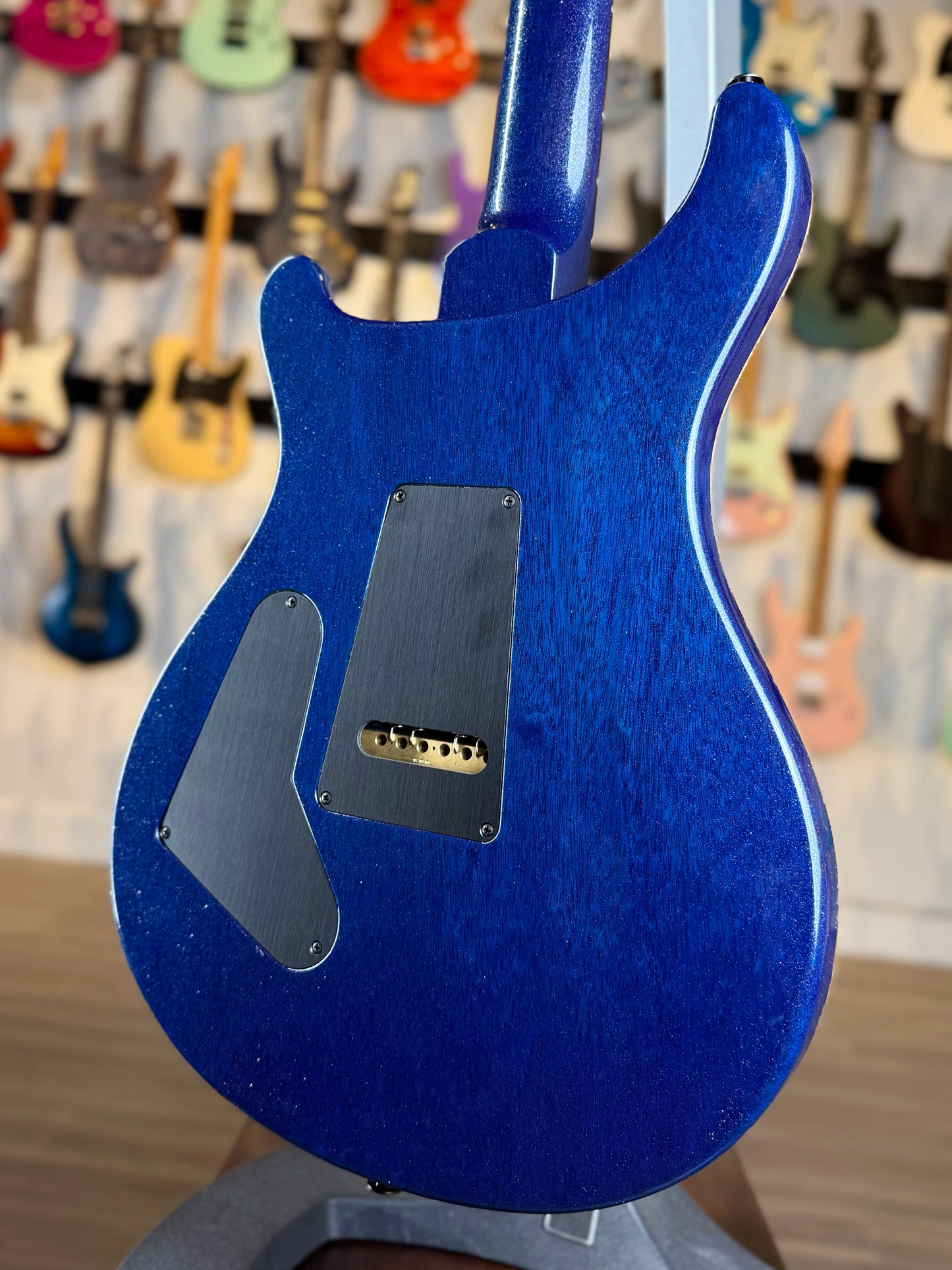 PRS Custom 24 Semi-Hollow "Artist Top" Sprayer's Choice | Glacier Mist/Trans Blue Sparkle