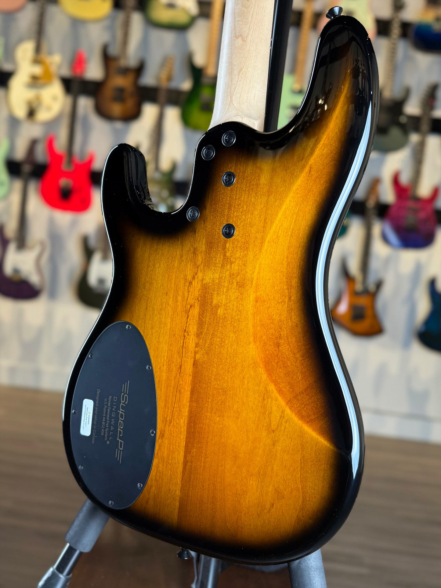 Dingwall Guitars SP1 4 String | Gloss Vintageburst