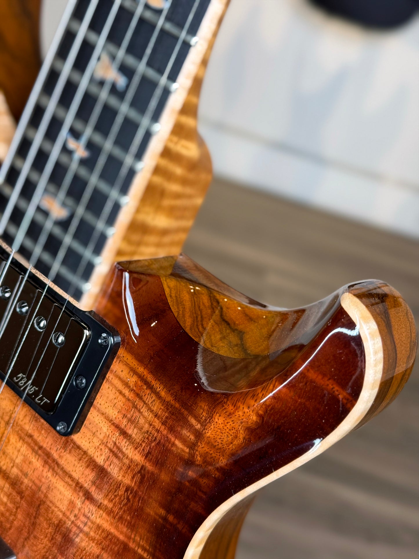 PRS Private Stock McCarty 594 Semi-Hollow | Koa Natural Smokeburst