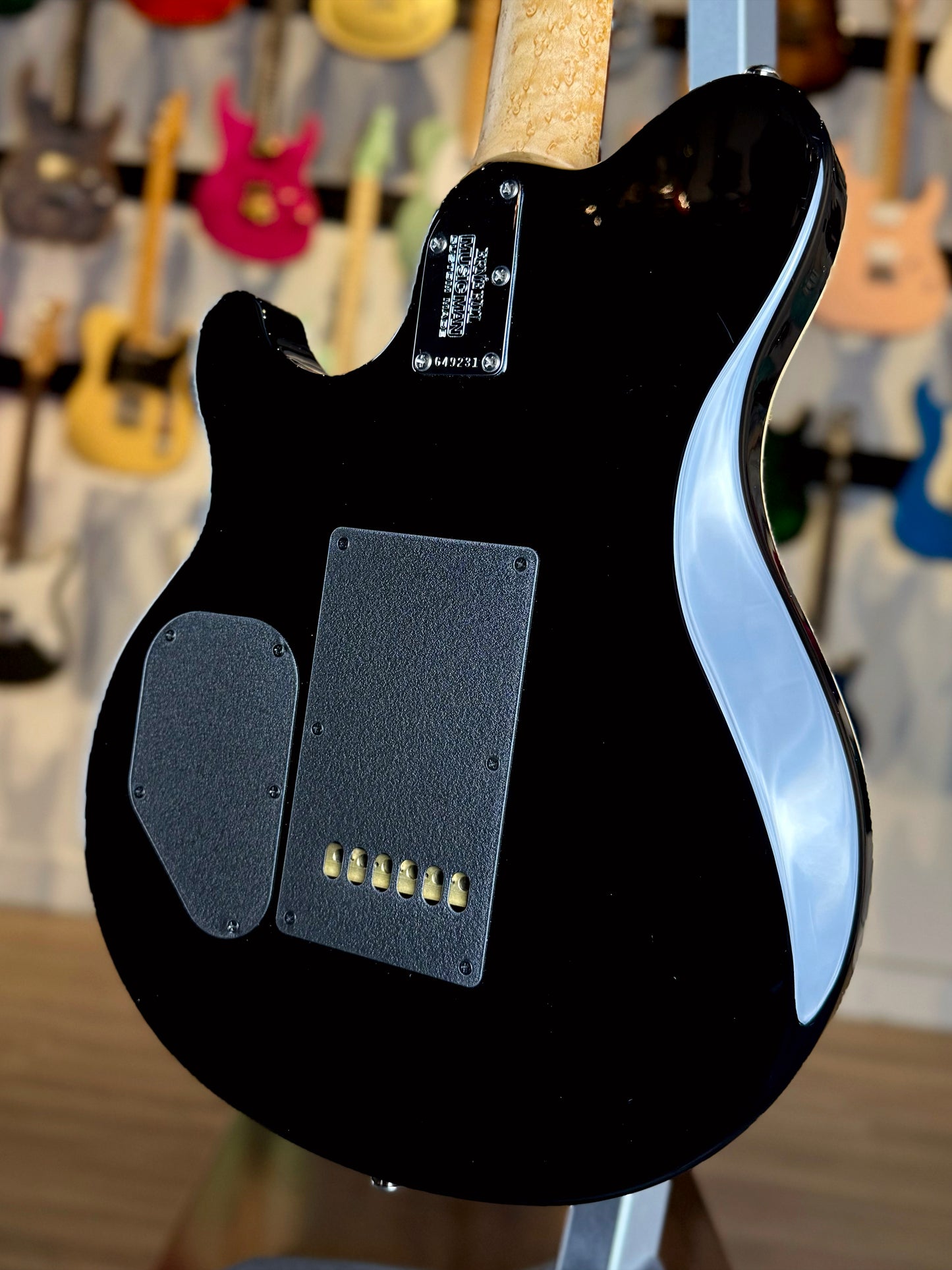 Ernie Ball Music Man Axis Super Sport BFR (Ball Family Reserve) | Translucent Blue Burst (Pre-Owned)