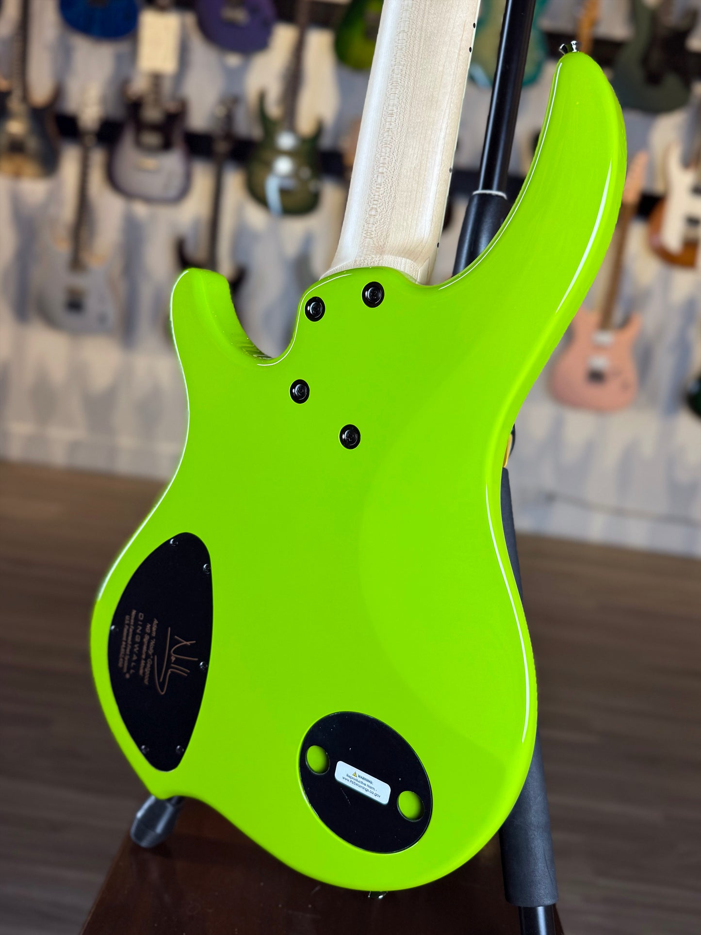 Dingwall Guitars Adam "Nolly" Getgood NG Signature 5 String | Gloss Ferrari Green