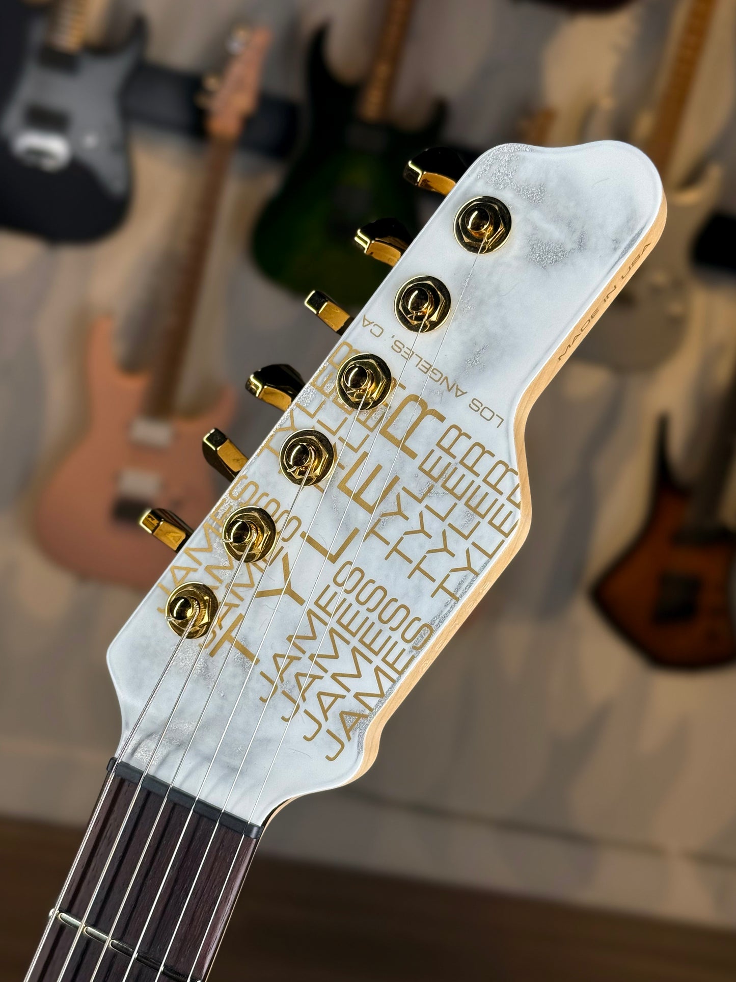 James Tyler Guitars Dann Huff Studio Elite HDX | White Schmear