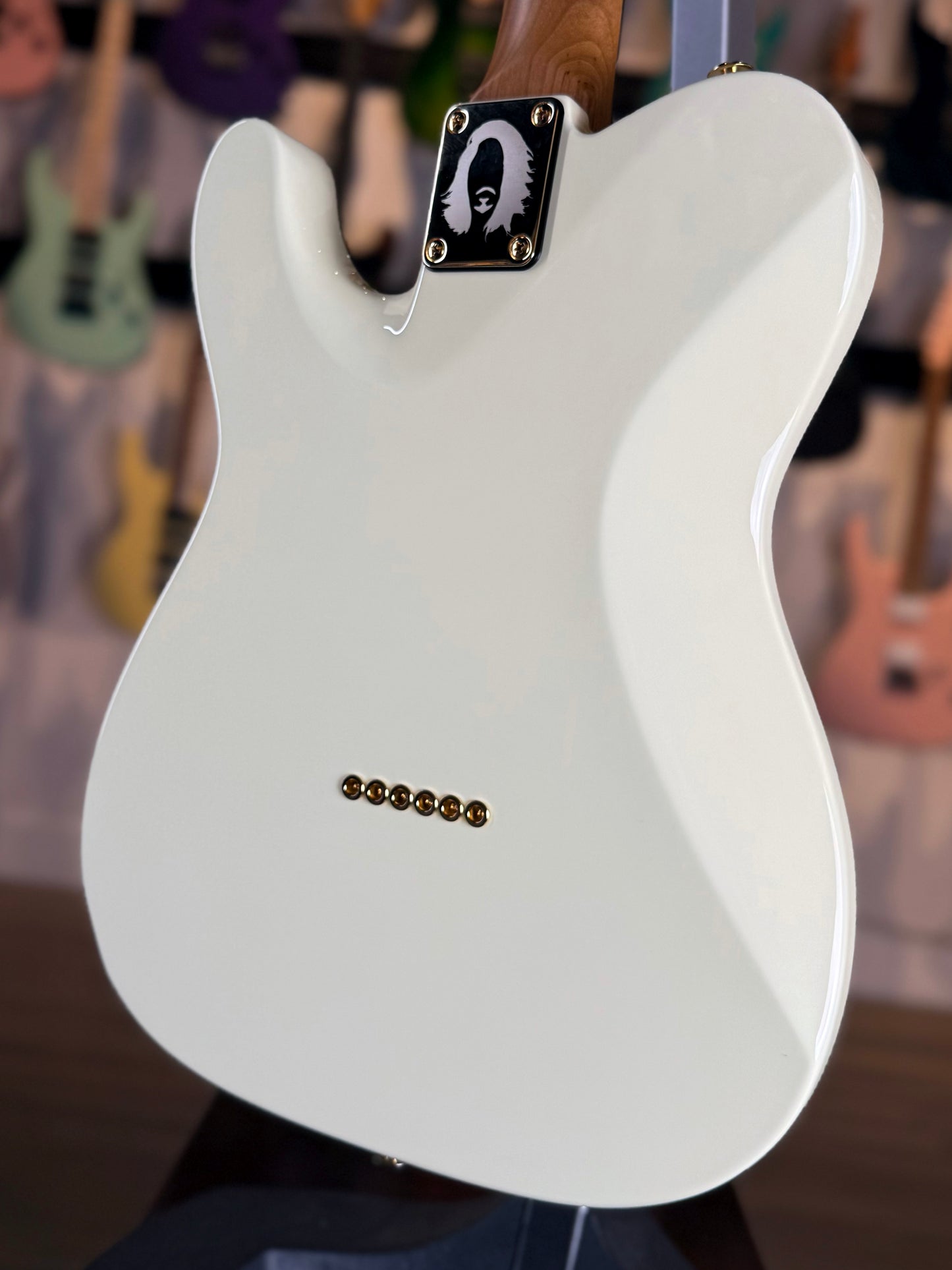 Suhr Mateus Asato Classic T Signature Series | 'MA' White