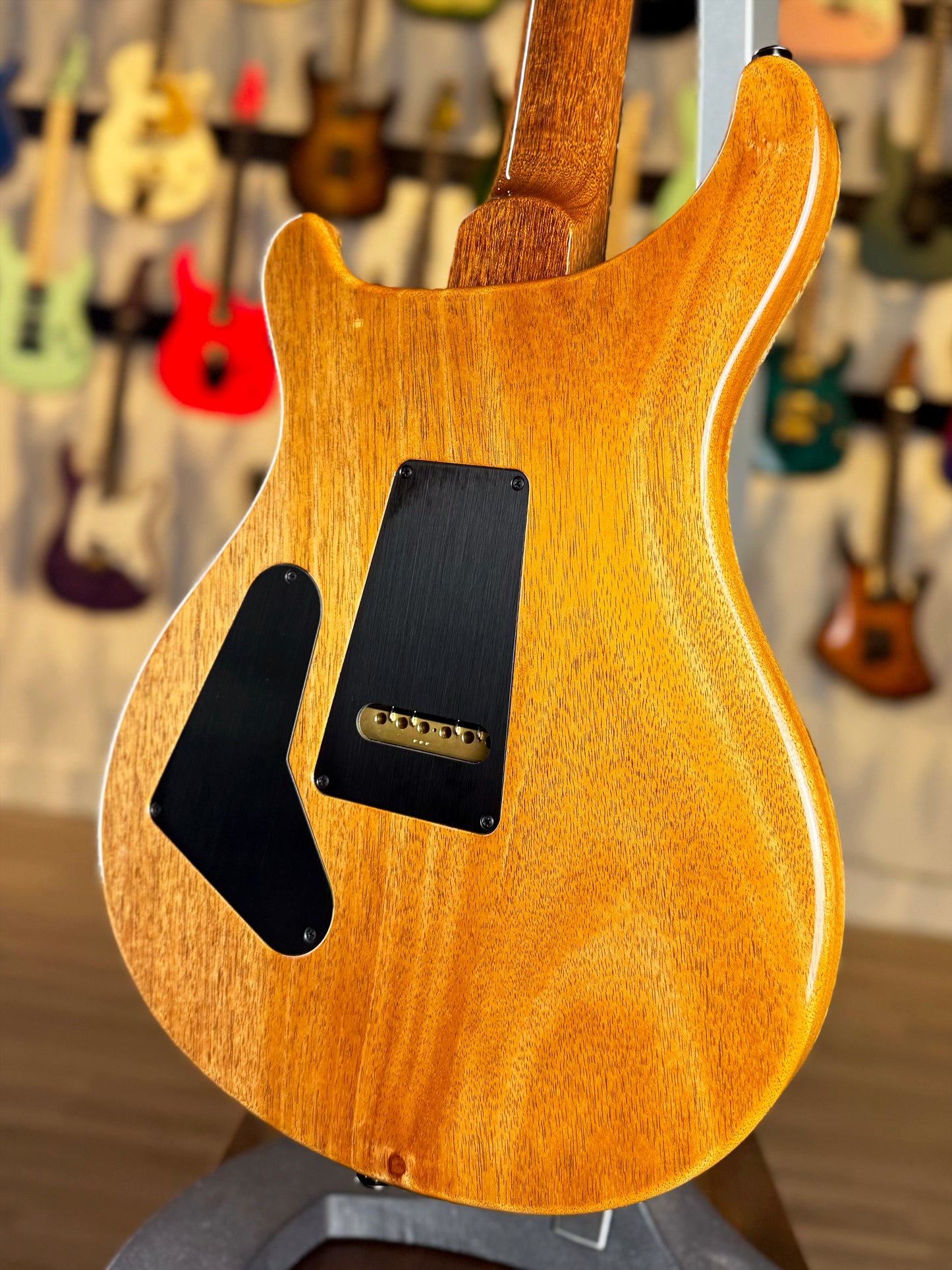 PRS Custom 24 Sprayer's Choice | Gunmetal Grey Holoflake Sparkle/Natural Back