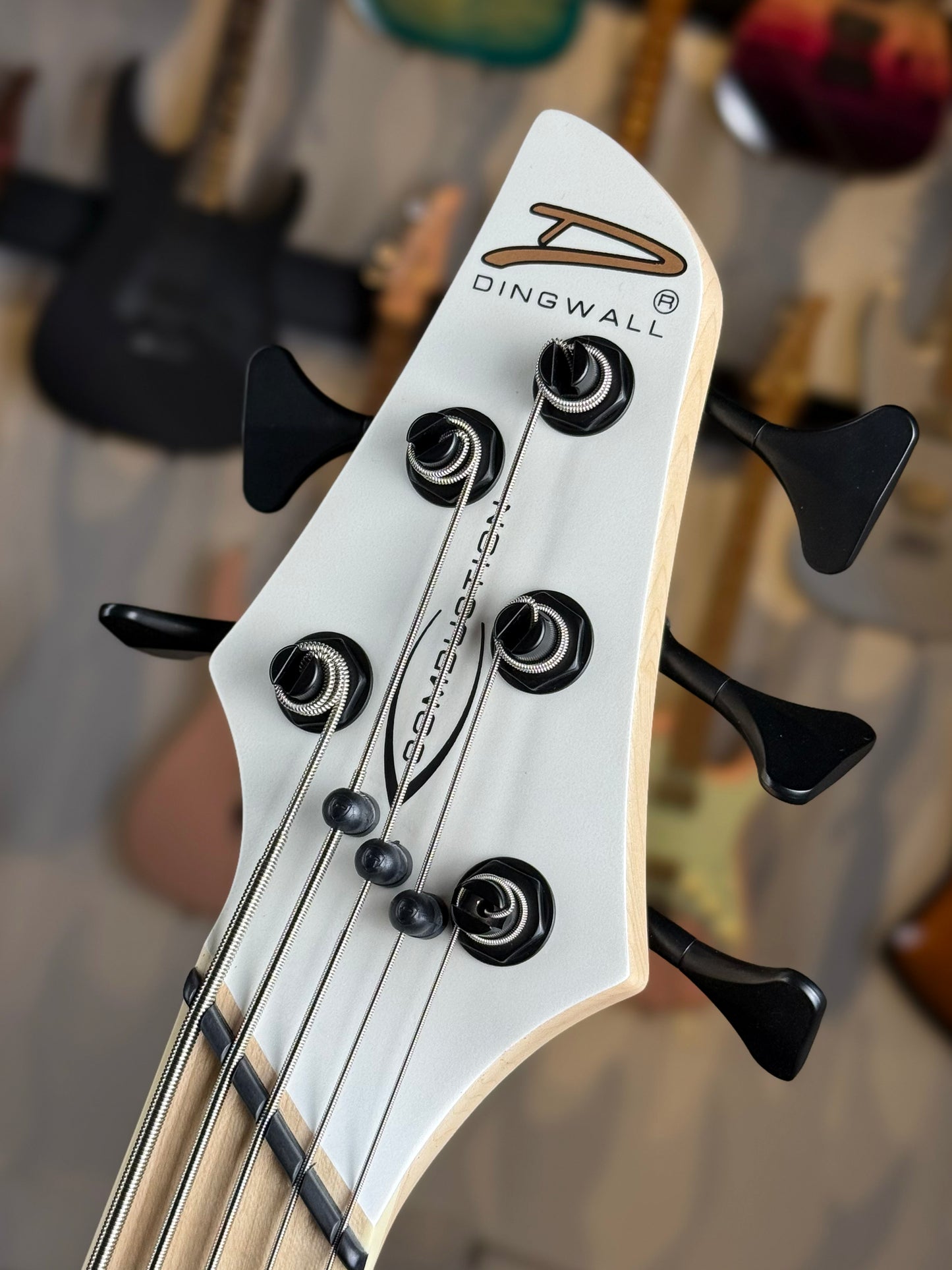 Dingwall Guitars Adam "Nolly" Getgood NG Signature 5 String | Matte Ducati White Pearl