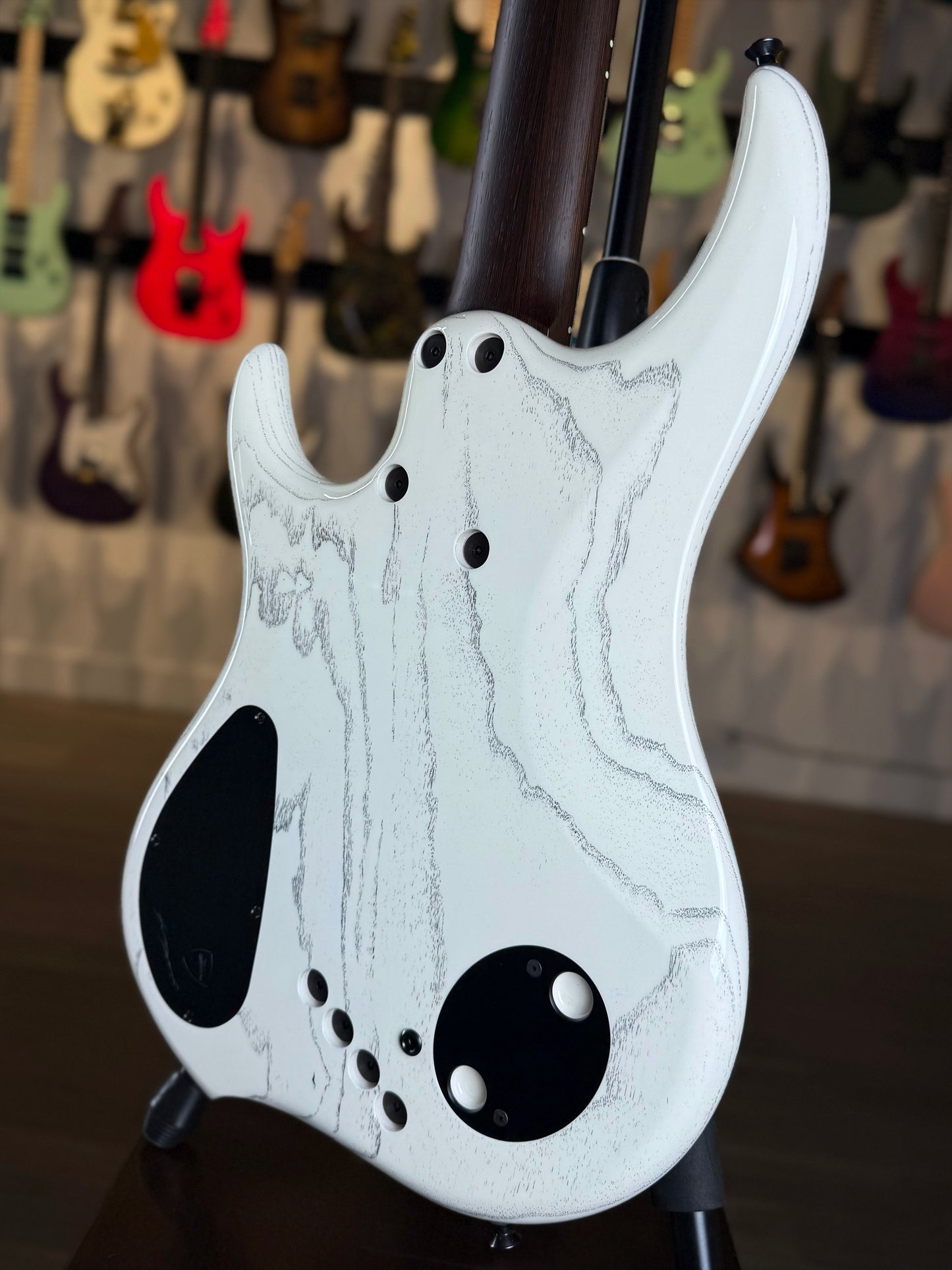 Dingwall Guitars Custom Shop Z3 5 String | Purple to Natural Reverseburst