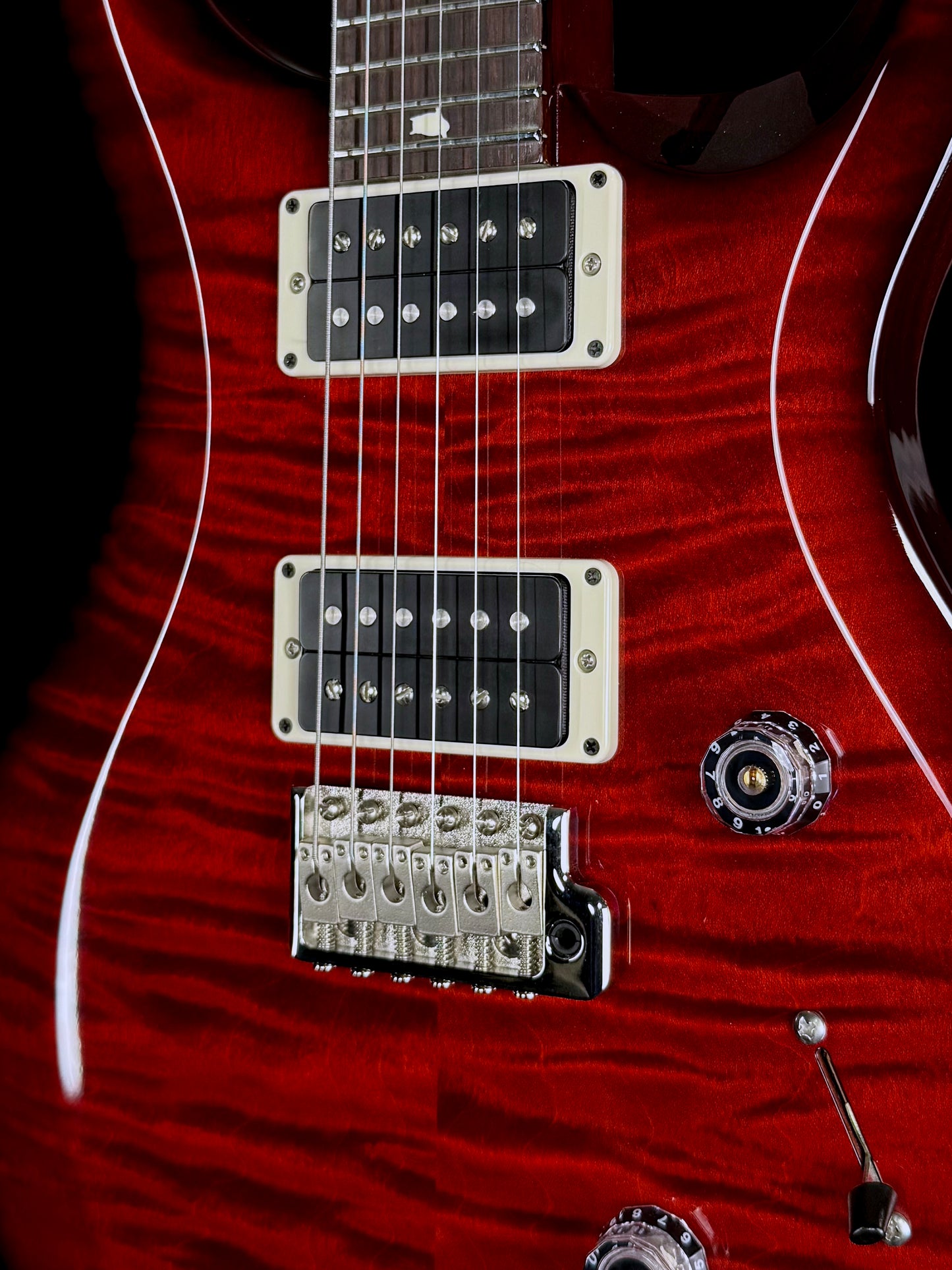 PRS S2 Custom 24 | Fire Red Burst