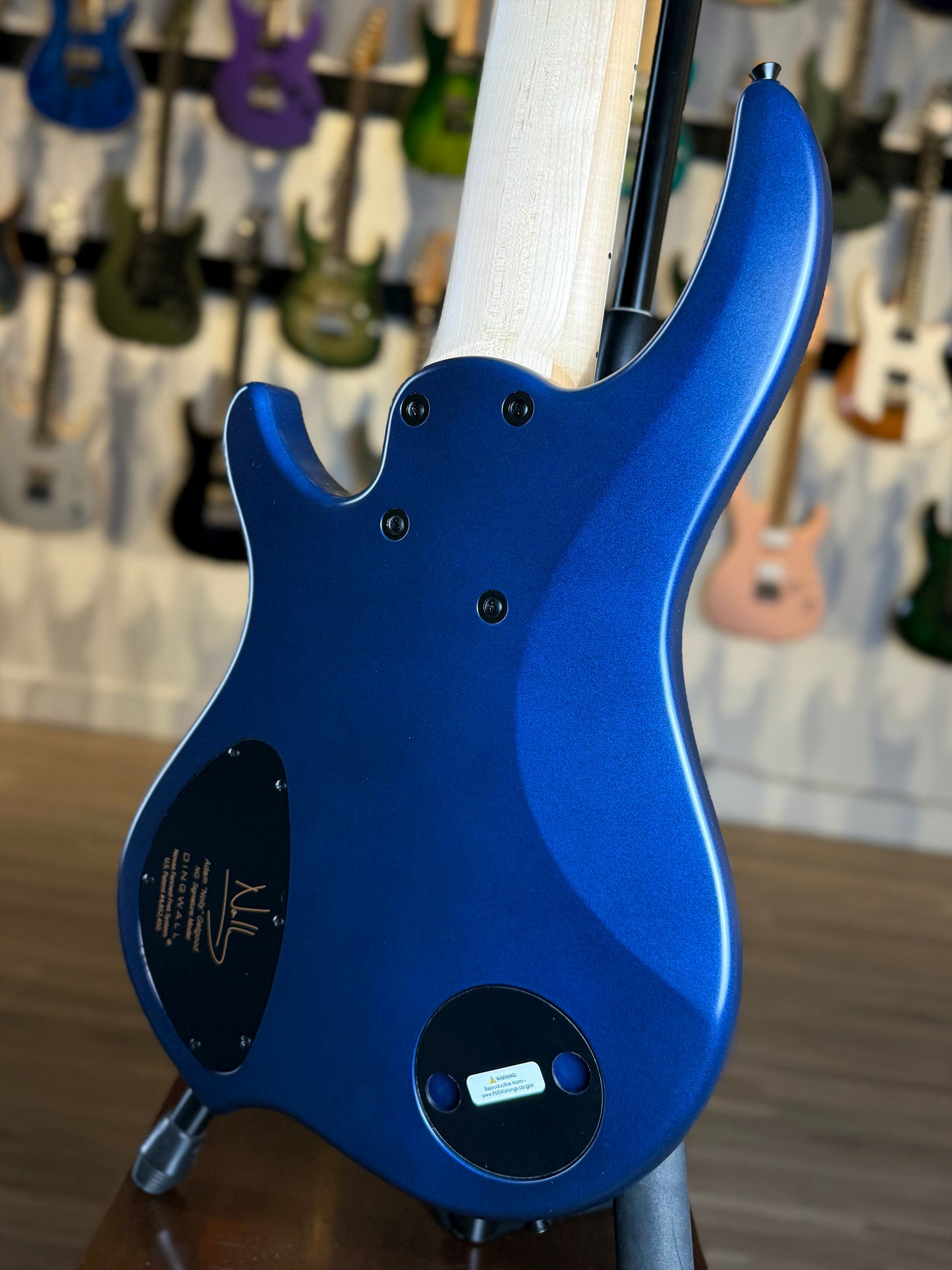 Dingwall Guitars Adam "Nolly" Getgood NG Signature 6 String | Matte Blue To Purple Colorshift (Canada Exclusive Limited Edition)