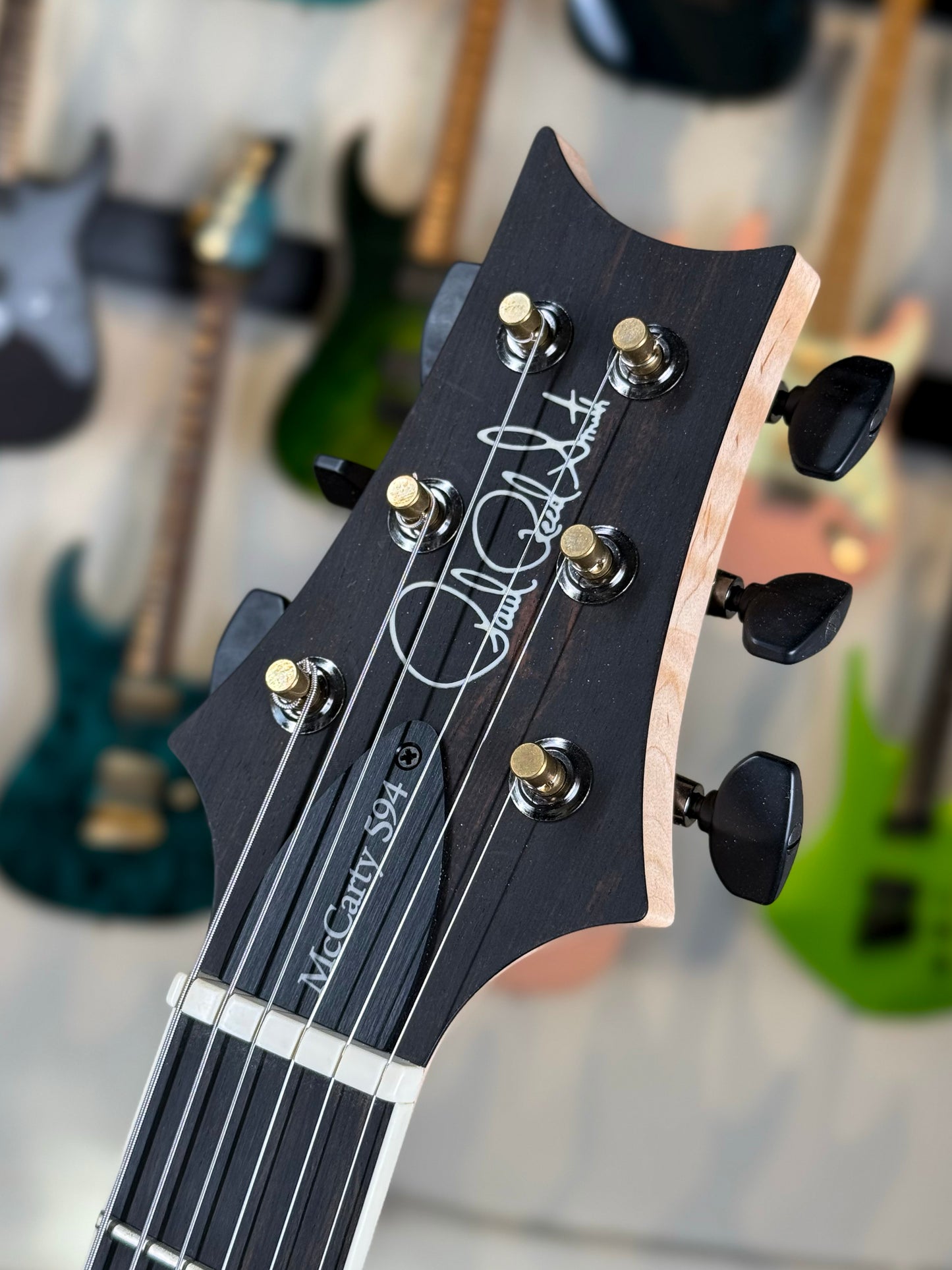 PRS McCarty 594 Singlecut Wood Library Sprayer's Choice | Fire Red to Black Fade