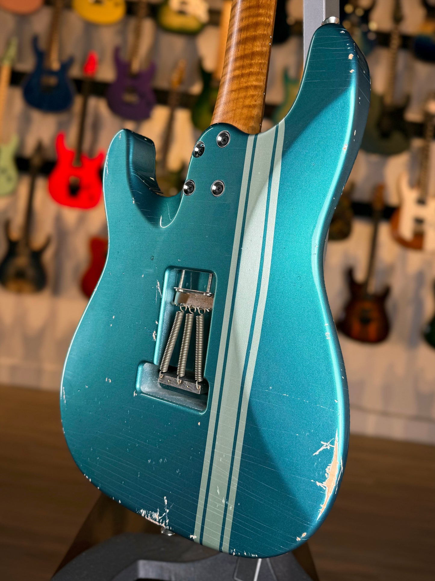 Iconic Guitars Solana Custom | Ocean Turquoise/Sage Mist (Pre-Owned)