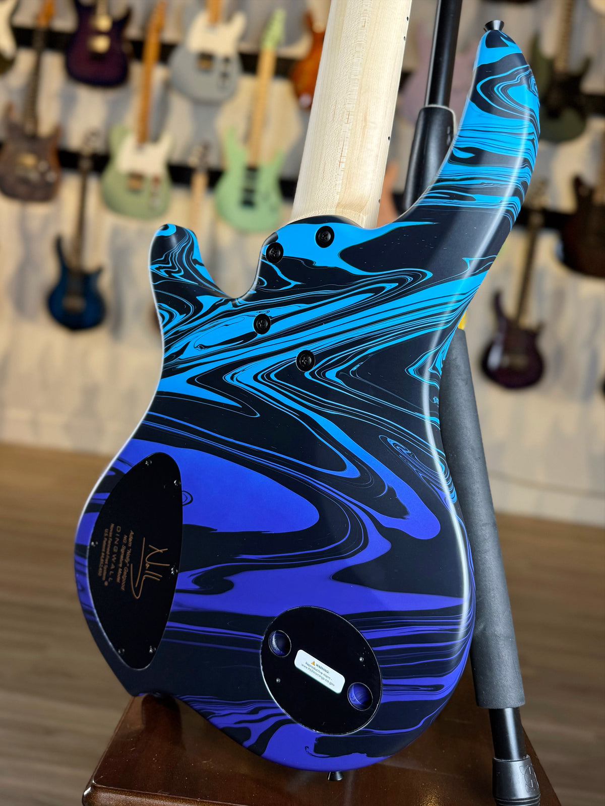 Dingwall Guitars Adam "Nolly" Getgood NG Signature 5 String Limited Edition | Purple-to-Blue Fade Swirl (1 of 100)